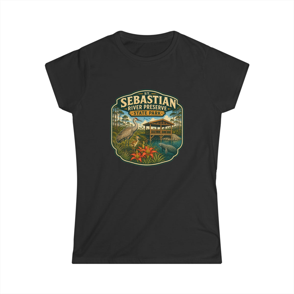 St. Sebastian River- Vintage Tee