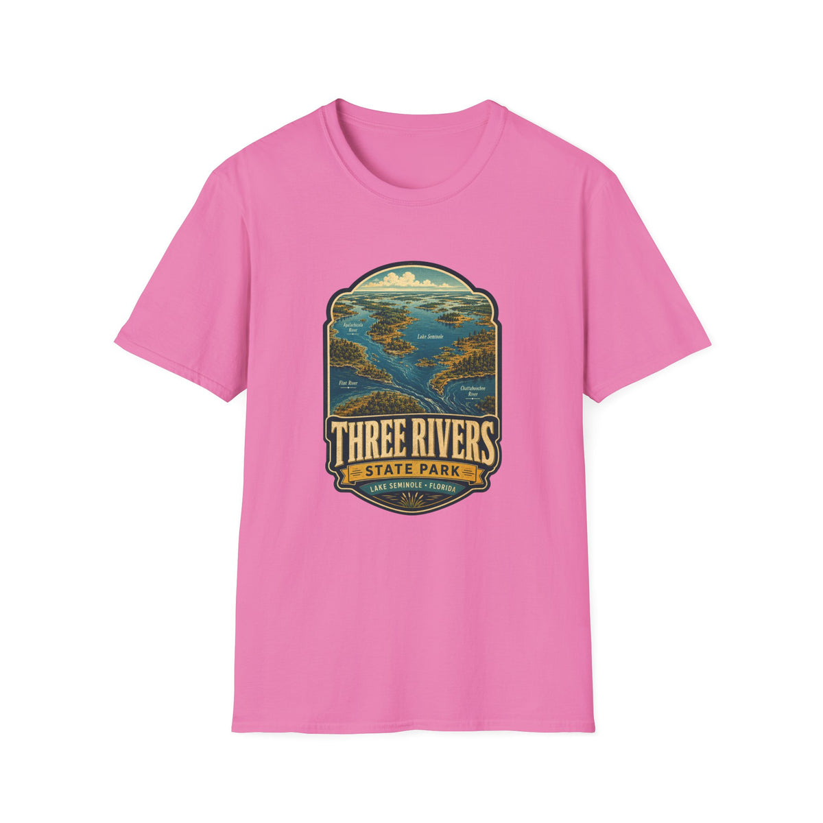 Three Rivers — Retro Tee