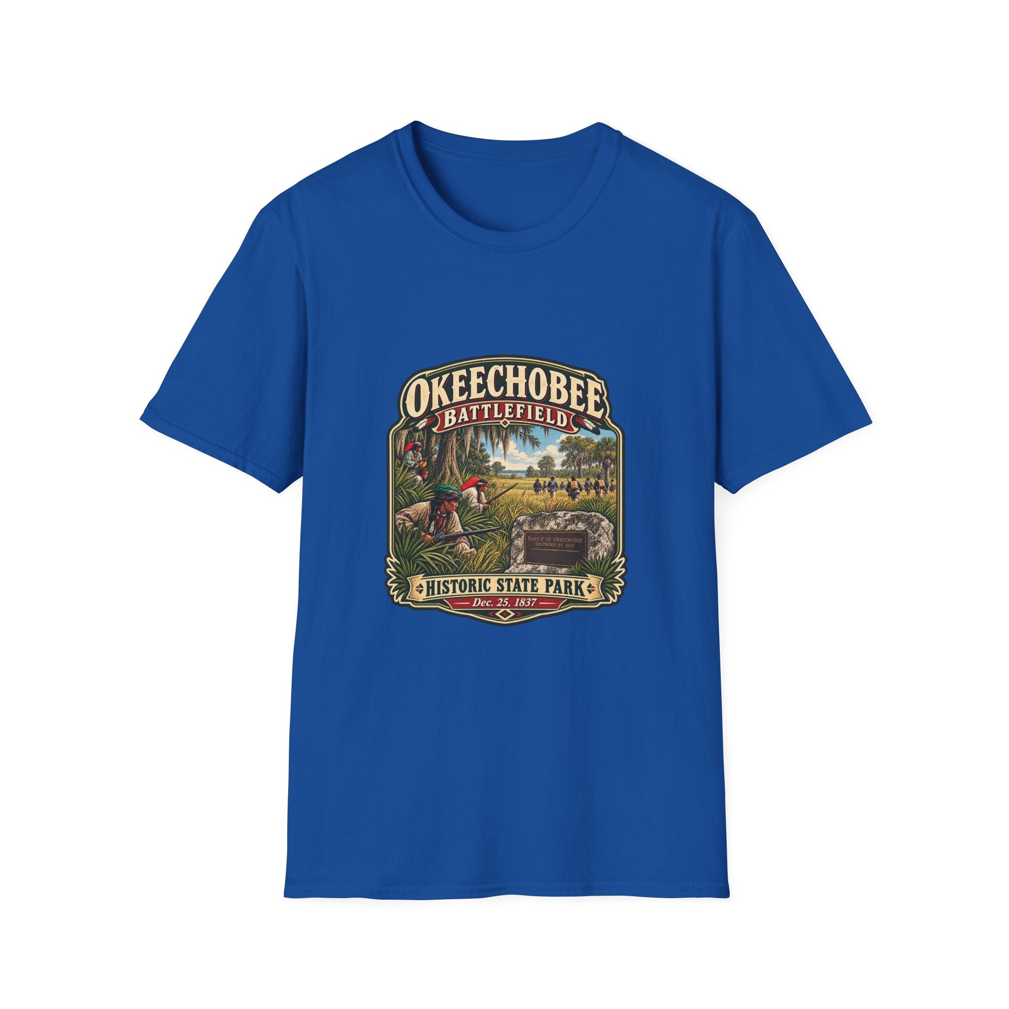 Okeechobee Battlefield- Retro Tee