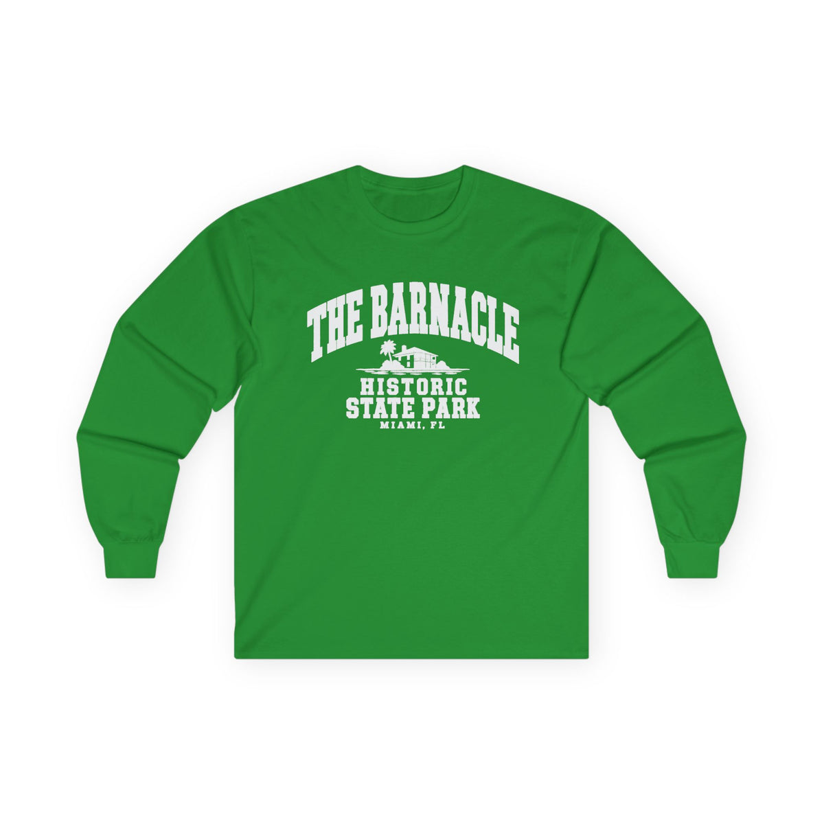 The Barnacle Historic State Park Logo- Long Sleeve Tee