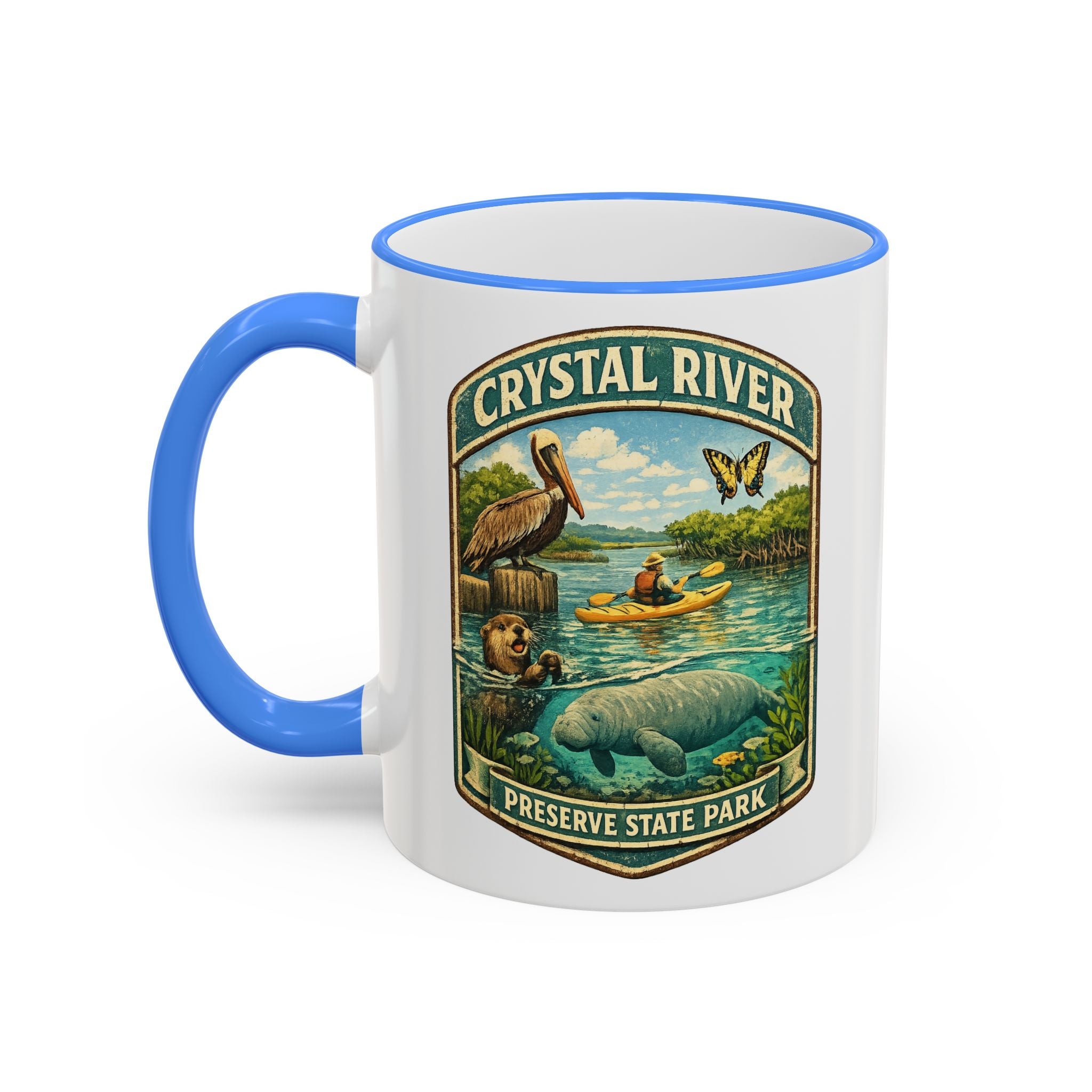 Crystal River Preserve Accent Rim & Handle 11oz/15oz