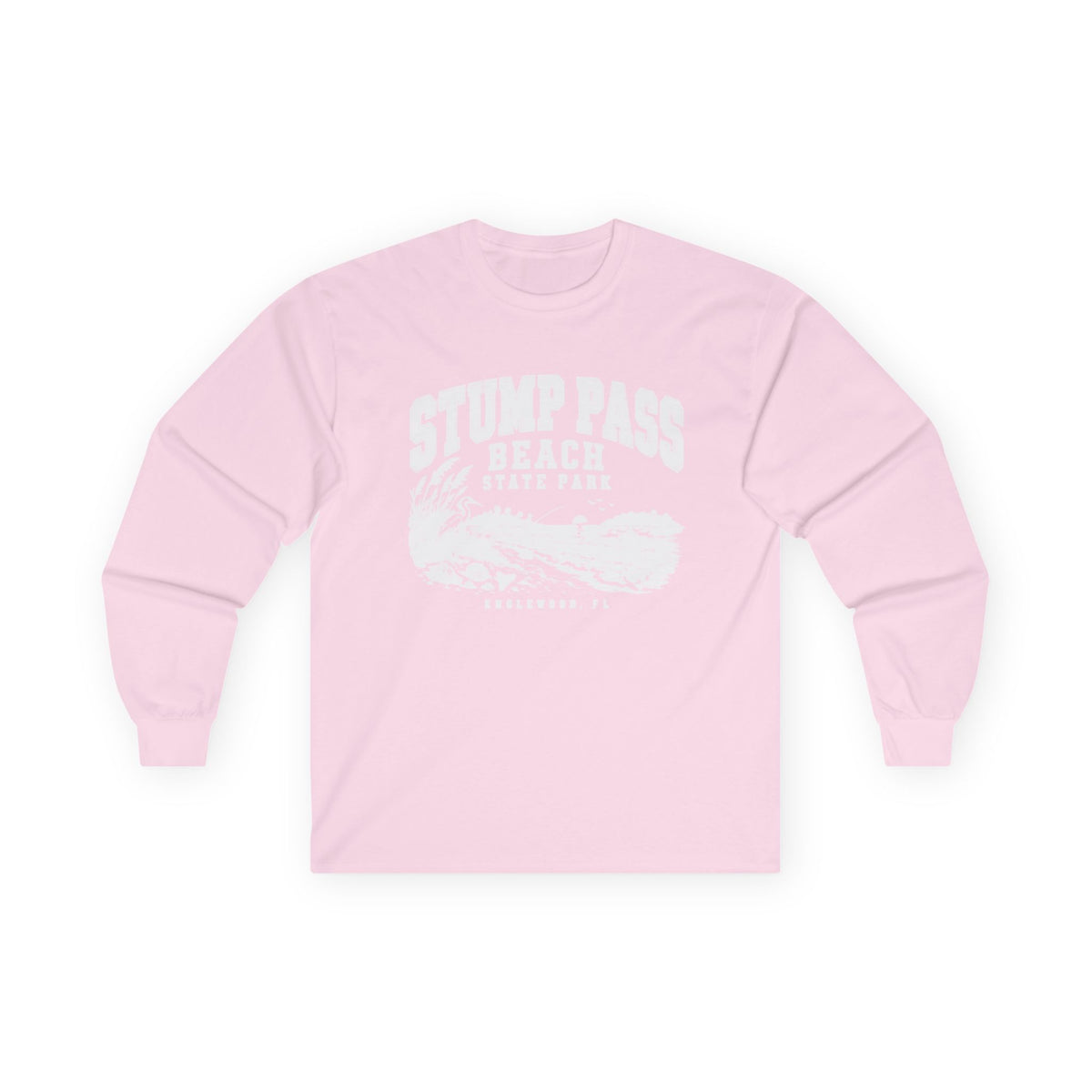 Vintage Stump Pass Beach- Long Sleeve Tee