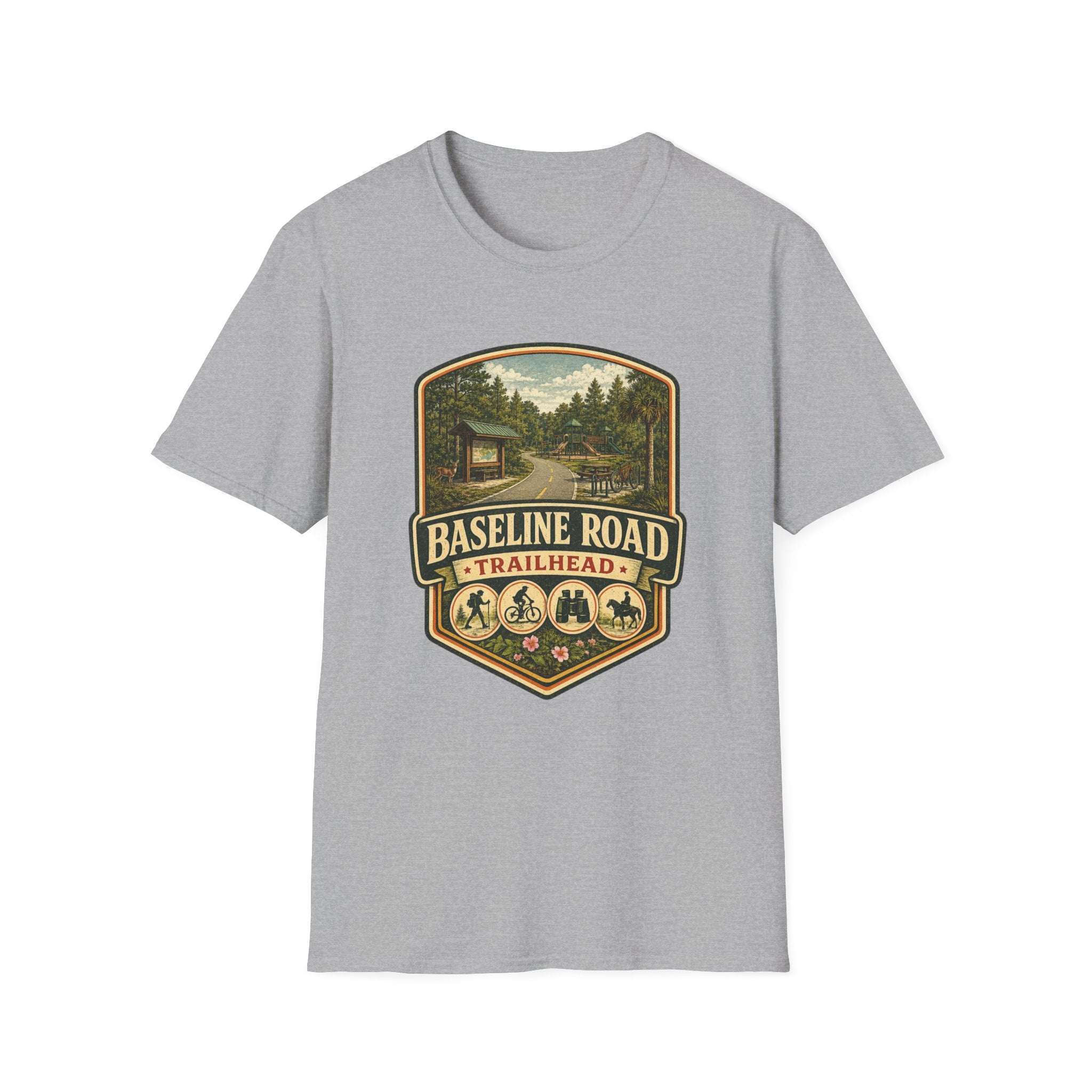 Baseline Road - Retro Tee