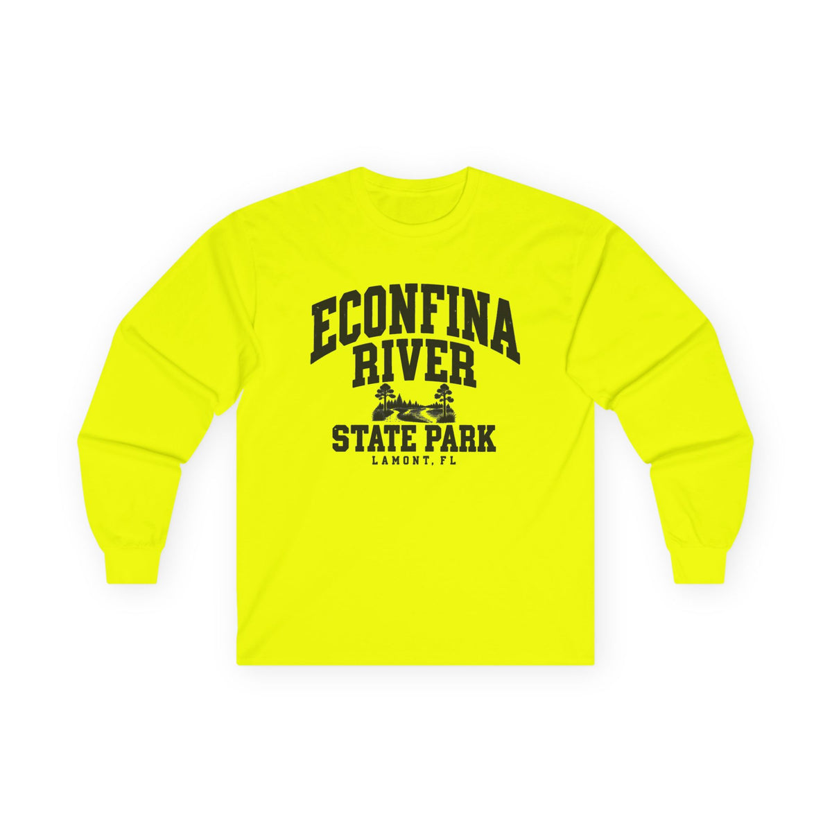 Econfina River State Park Vintage Logo- Long Sleeve Tee