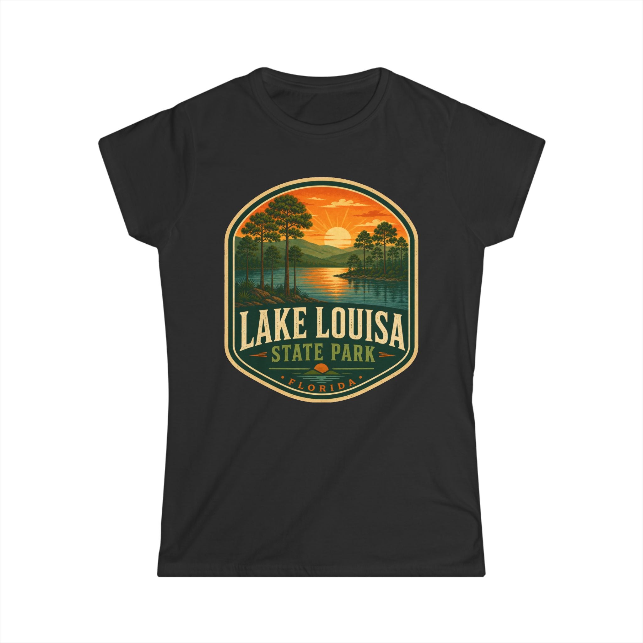 Lake Louisa- Vintage Sunset Tee