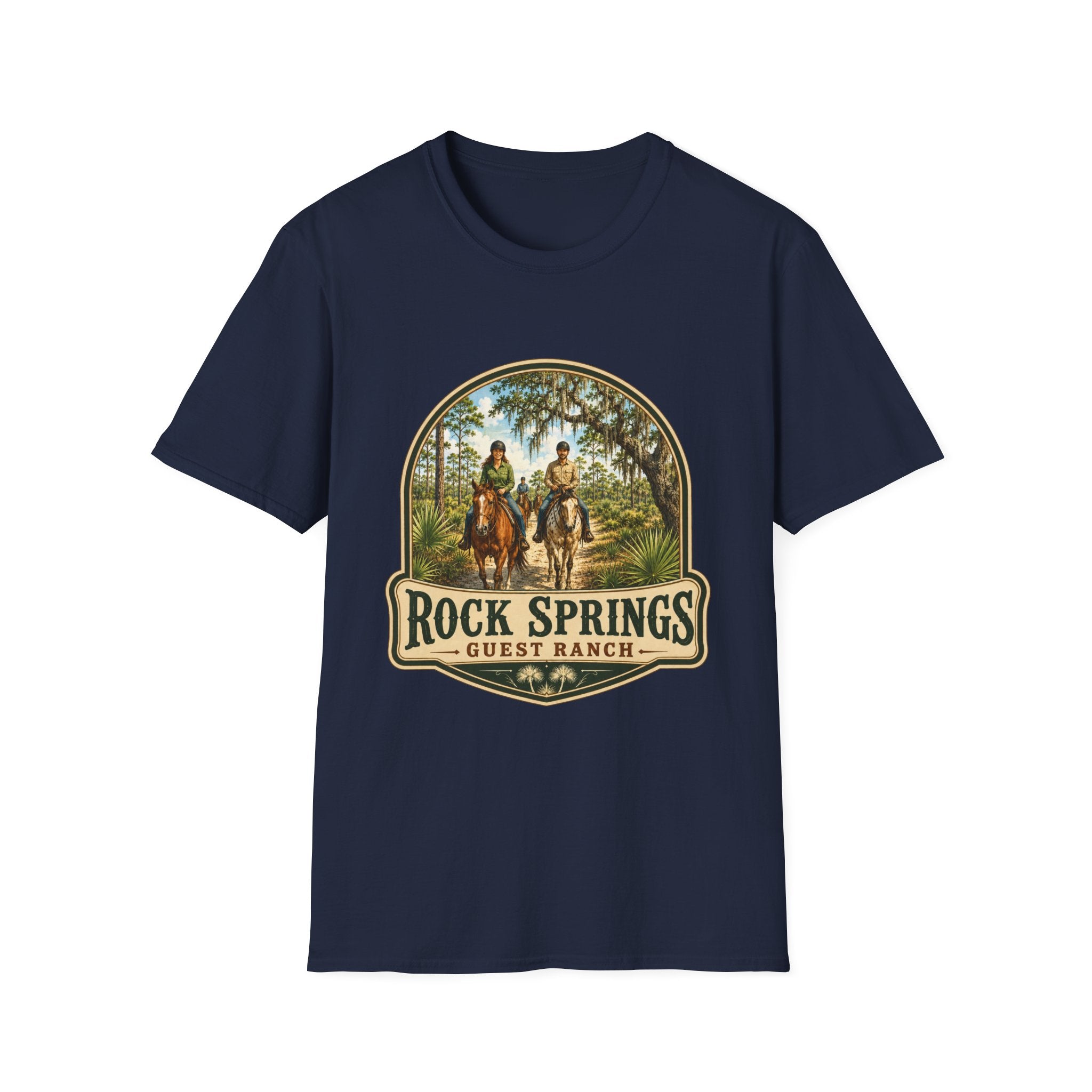 Rock Springs Guest Ranch — Retro Tee