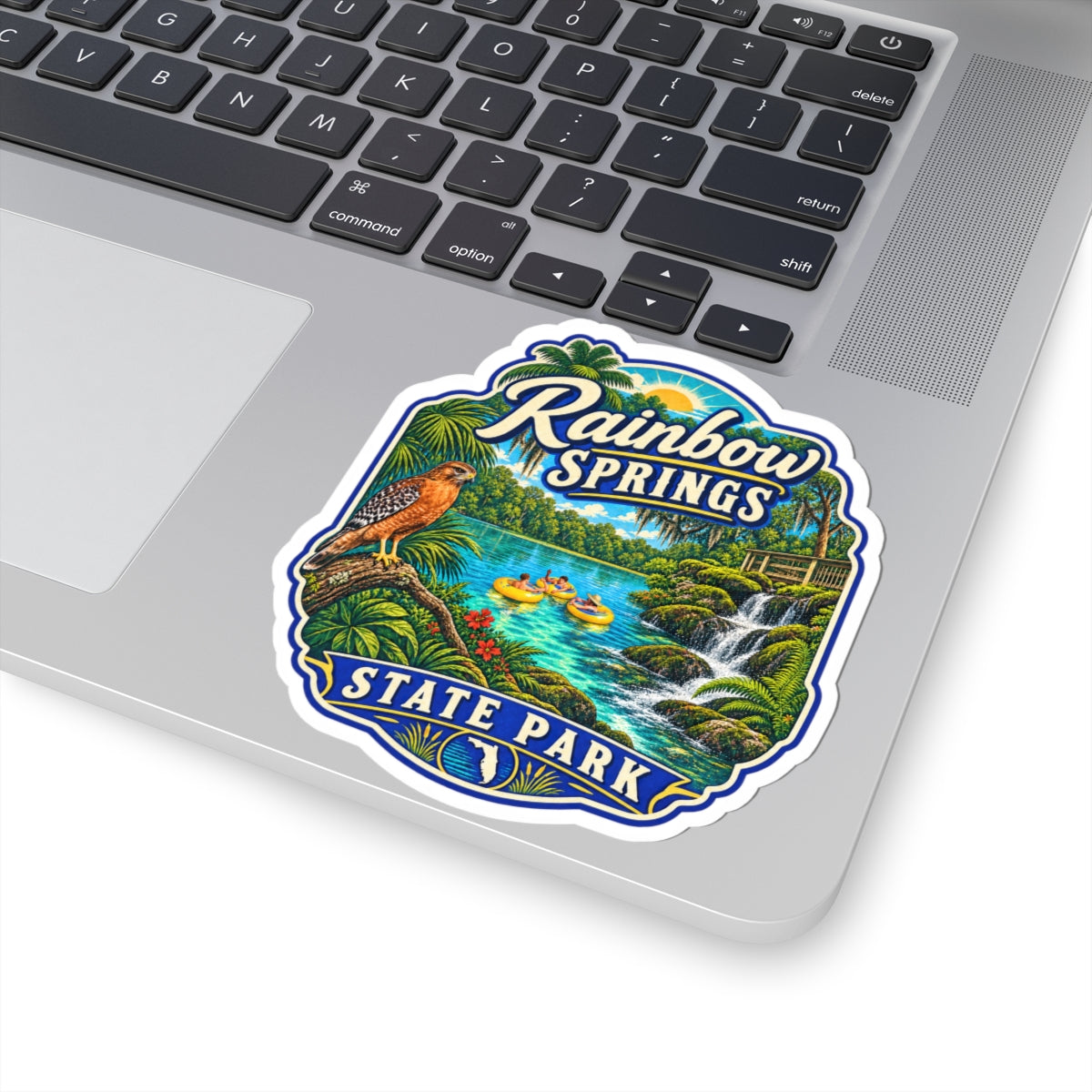Rainbow Springs State Park Sticker — Vintage Nature Park Decal