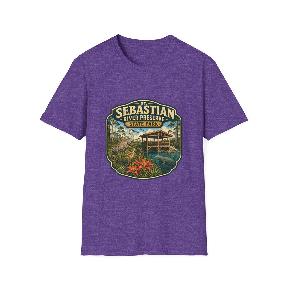 St. Sebastian River — Retro Tee
