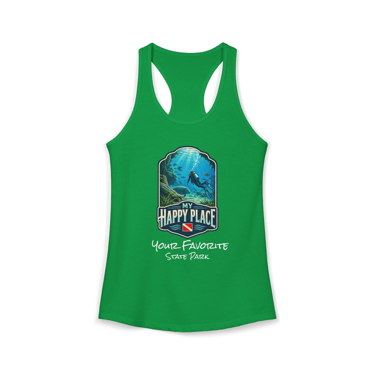 CUSTOMIZABLE Springs Racerback Tank