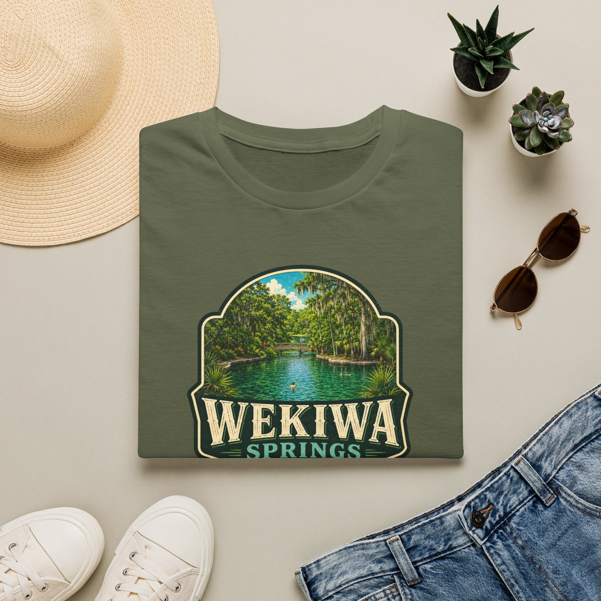 Wekiwa Springs — Retro Tee