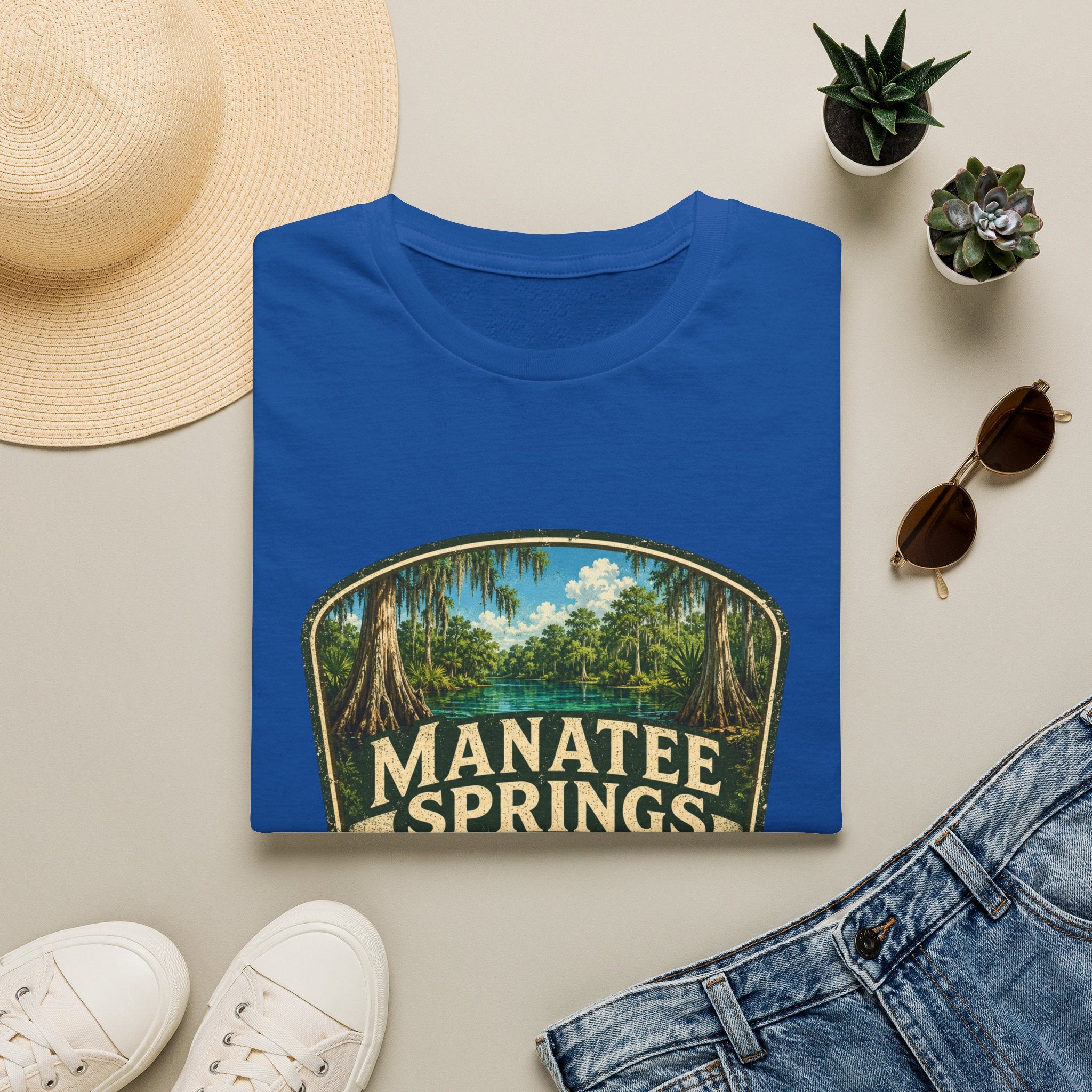 Manatee Springs — Retro Tee