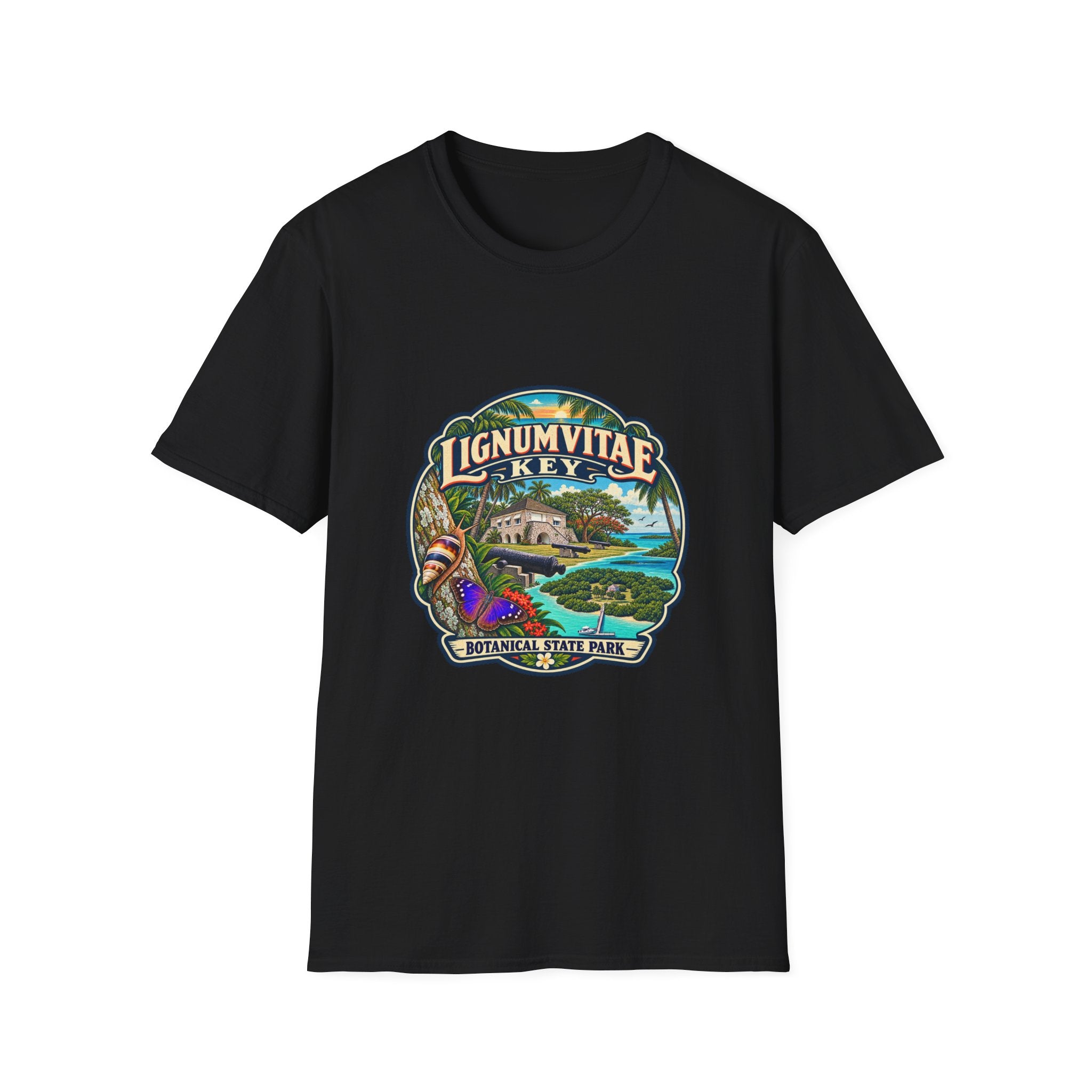 Lignumvitae Key- Retro Tee