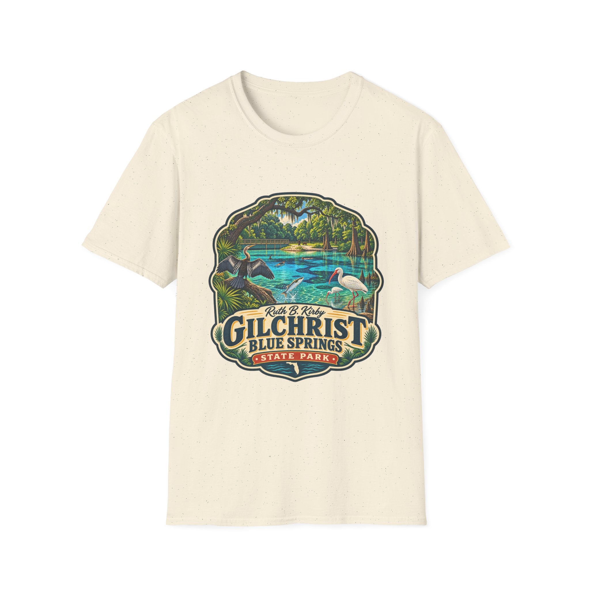 Gilchrist Blue Springs- Retro Tee