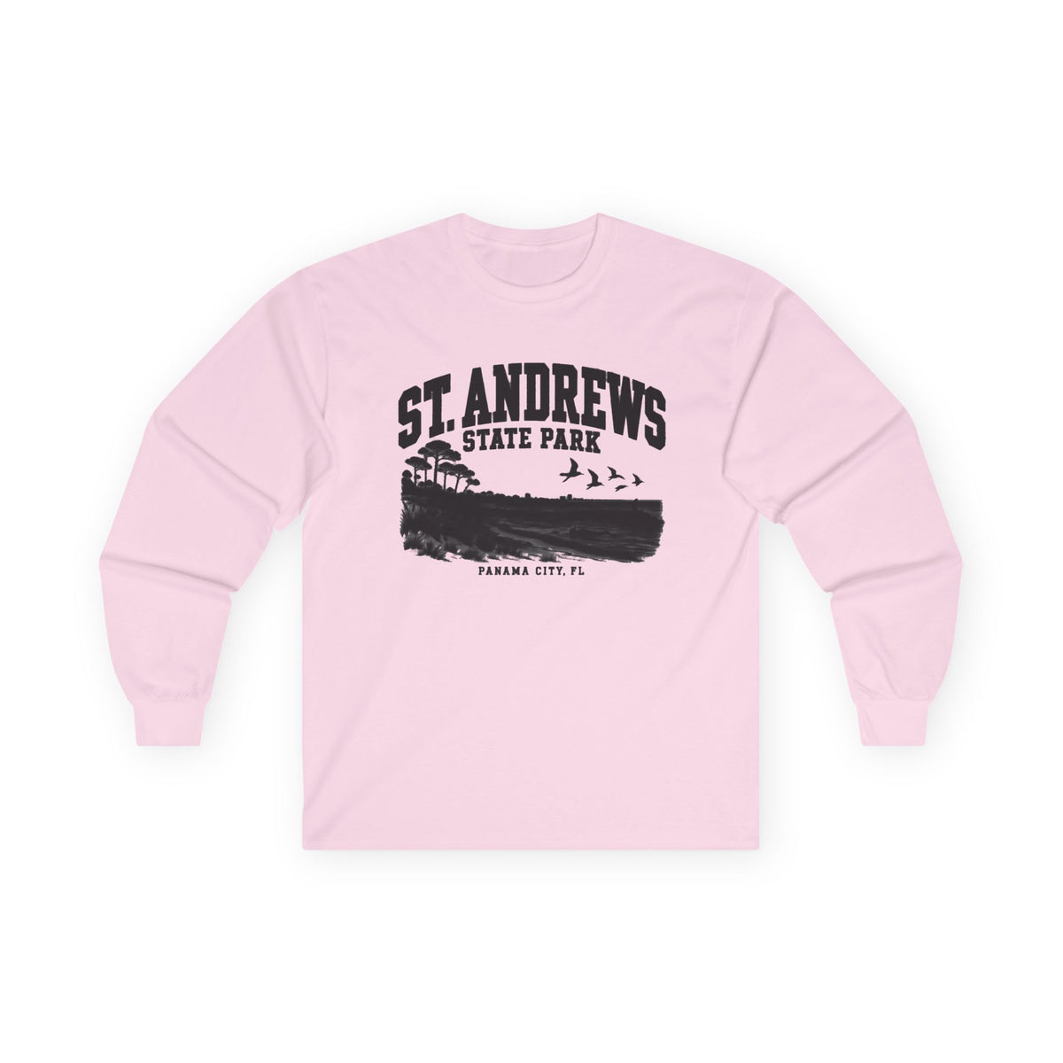 St. Andrews State Park Logo- Long Sleeve Tee