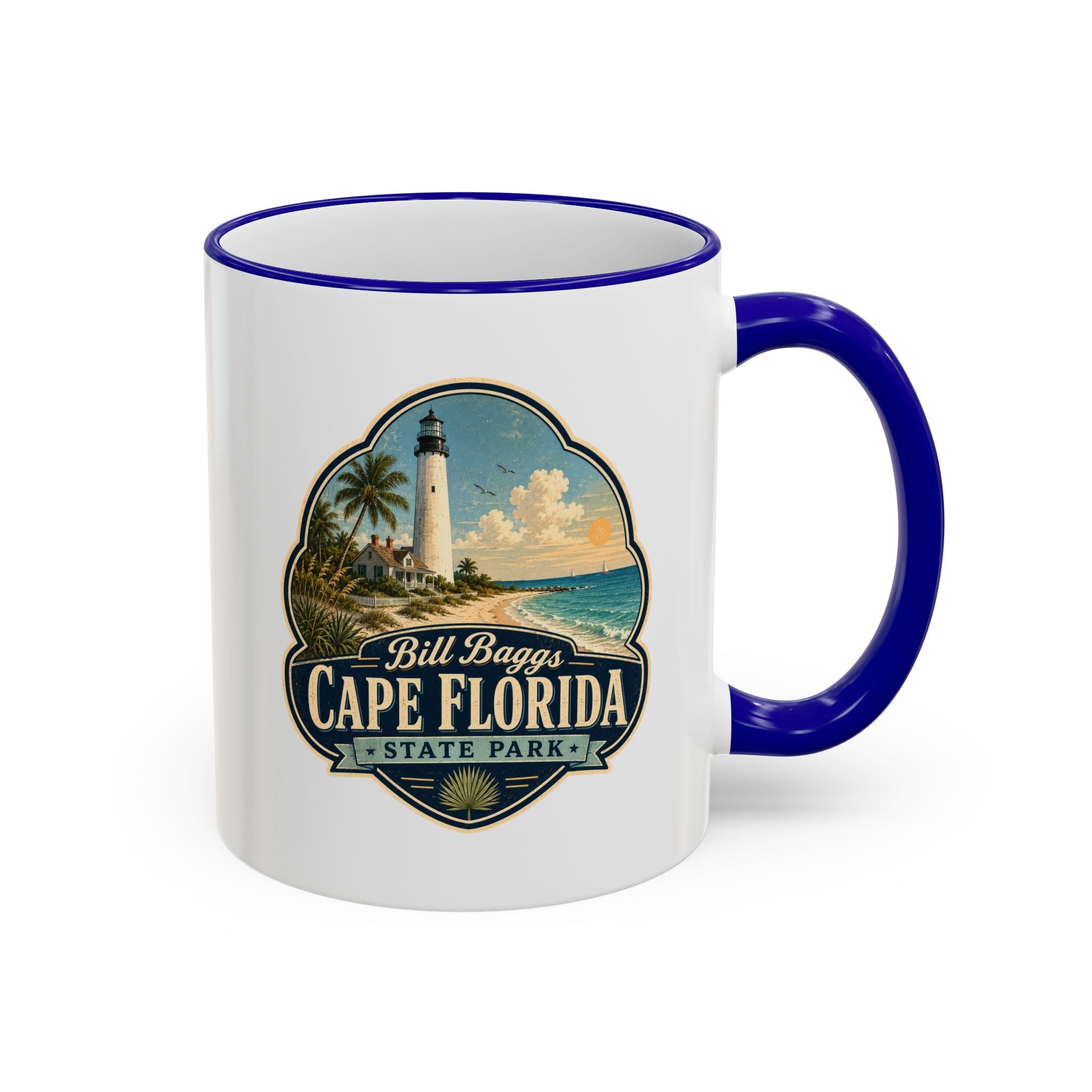 Bill Baggs Cape Florida Accent Rim & Handle 11oz/15oz