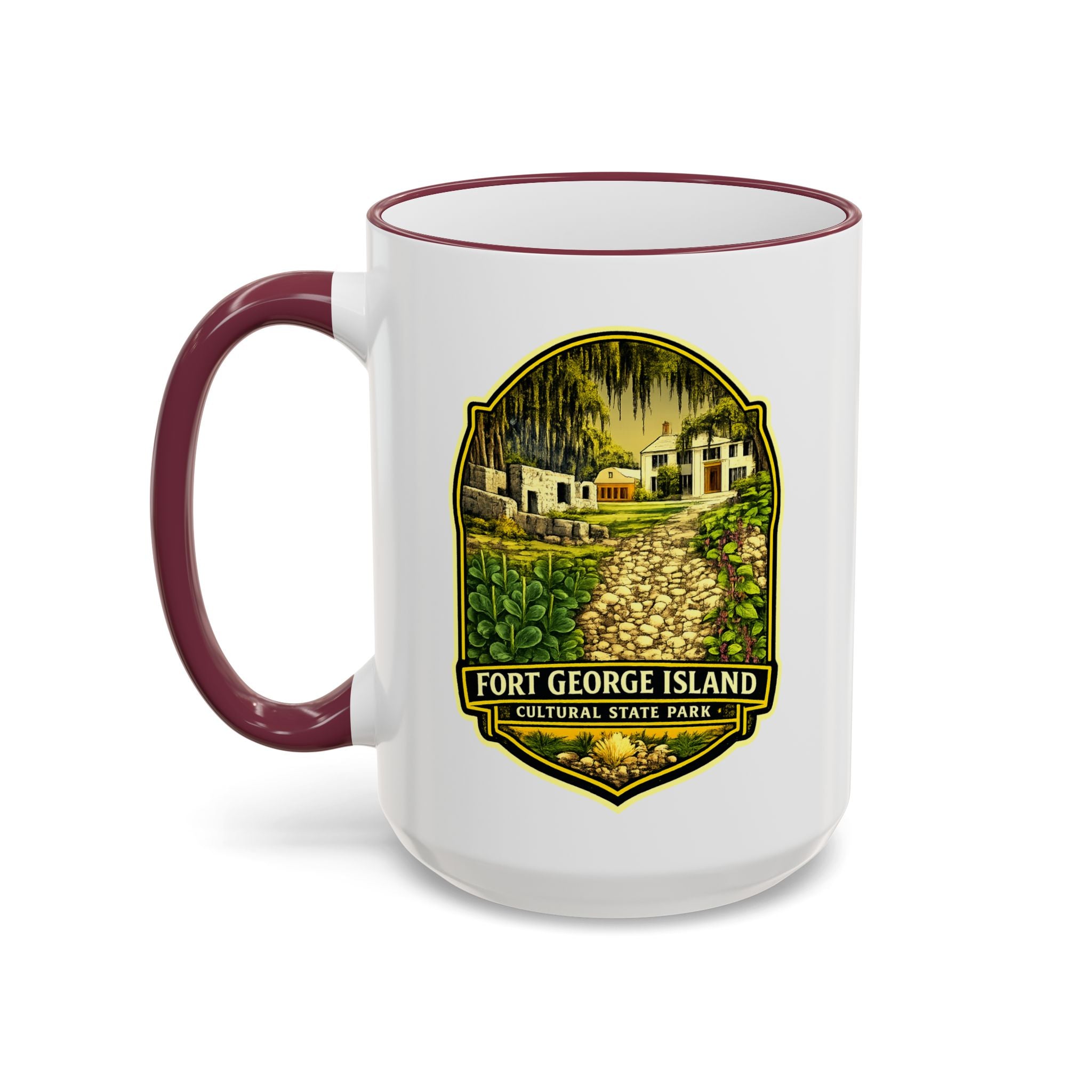 Fort George Island Accent Rim & Handle 11oz/15oz