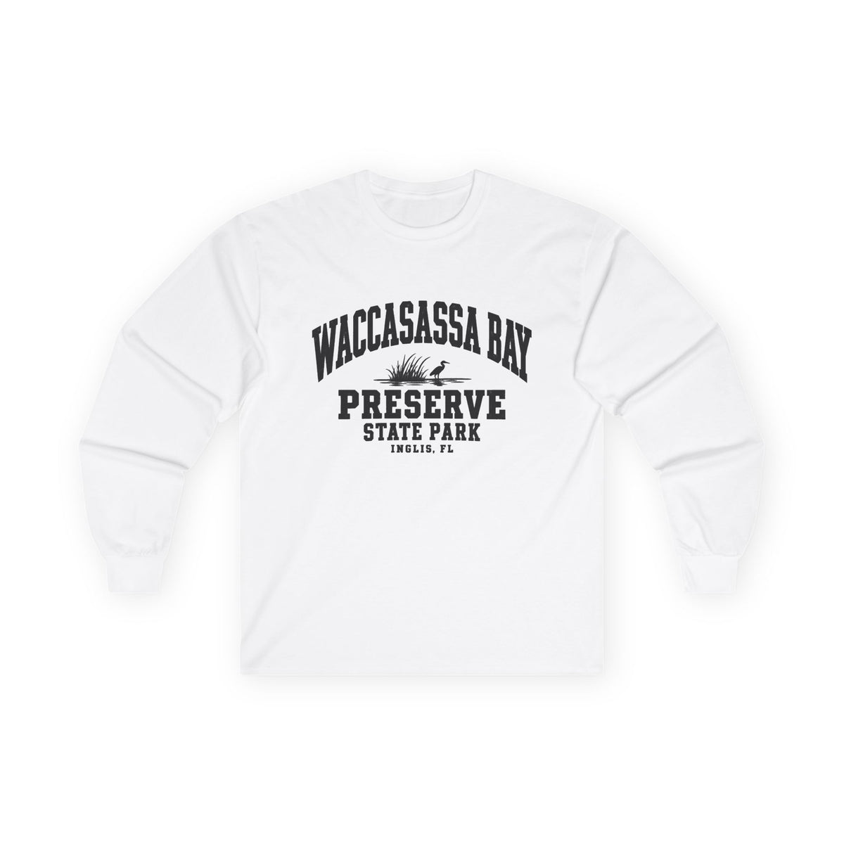 Waccasassa Bay Preserve State Park Logo- Long Sleeve Tee