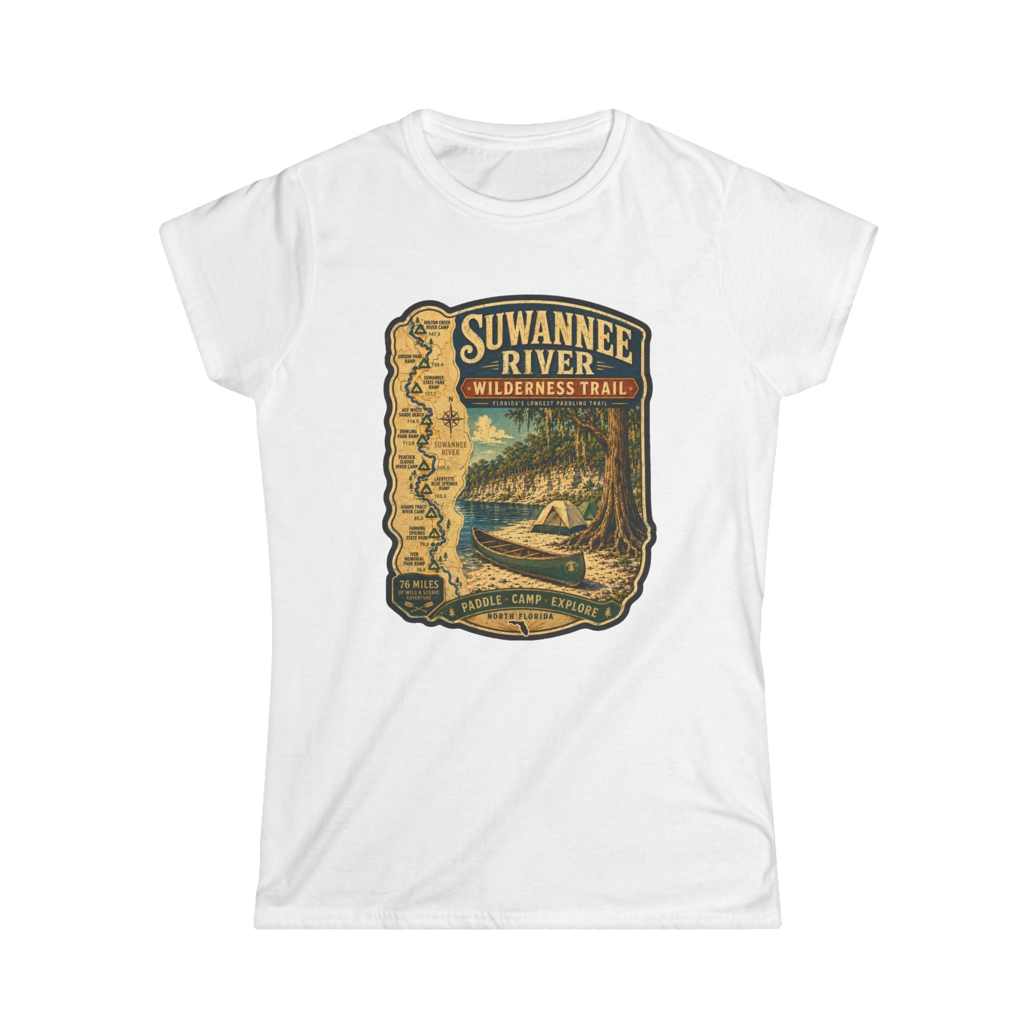 Suwannee River Wilderness Trail- Vintage Tee