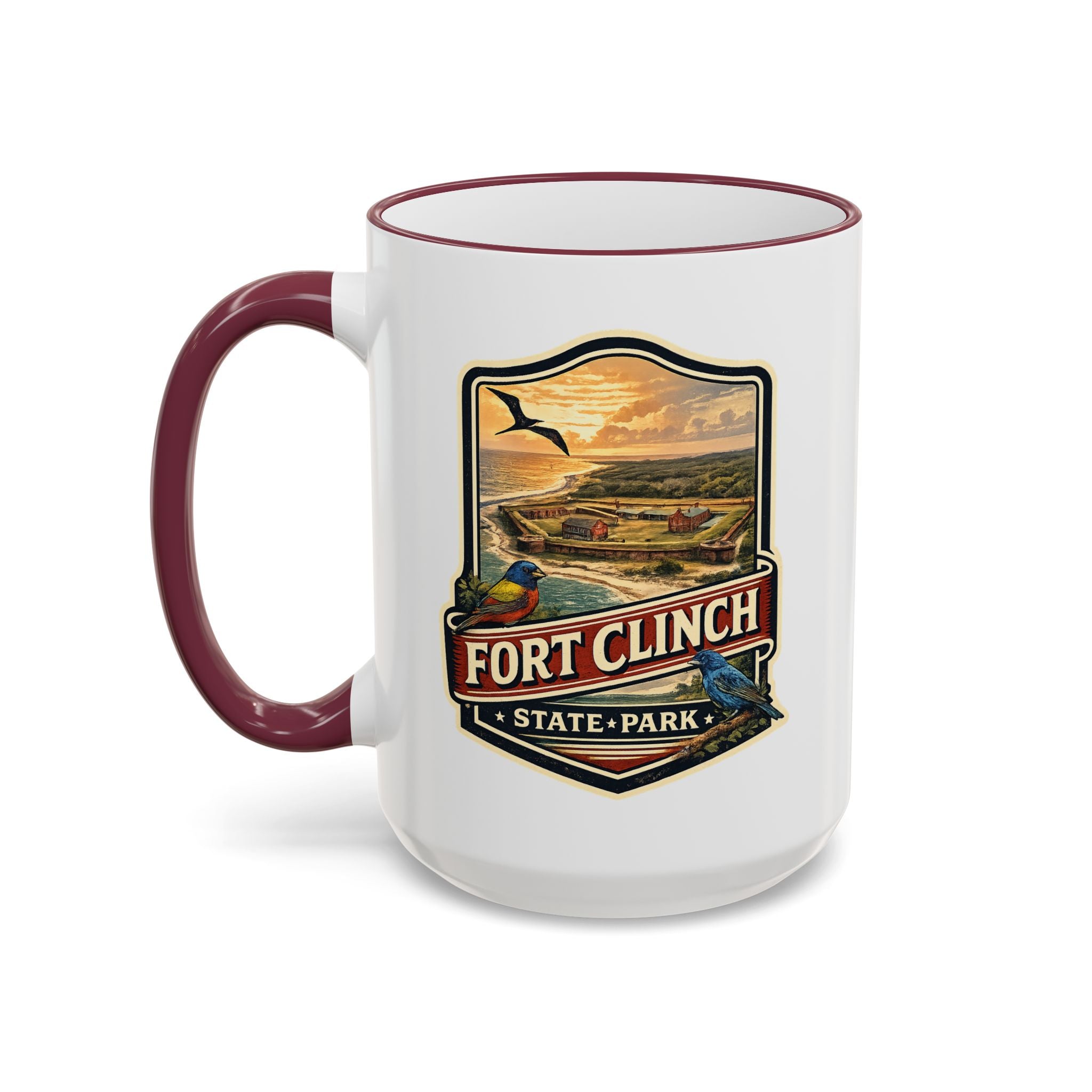 Fort Clinch Accent Rim & Handle 11oz/15oz
