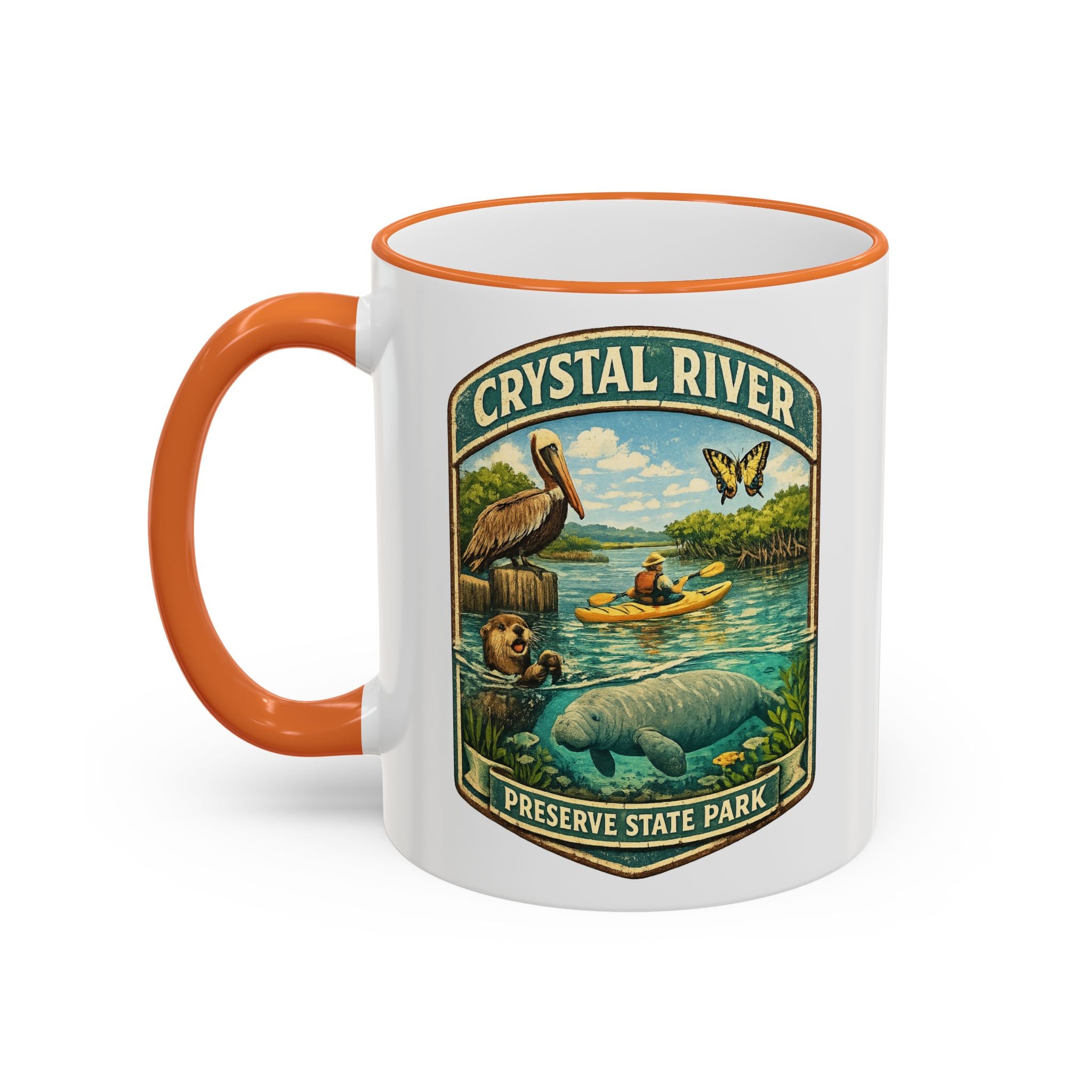 Crystal River Preserve Accent Rim & Handle 11oz/15oz