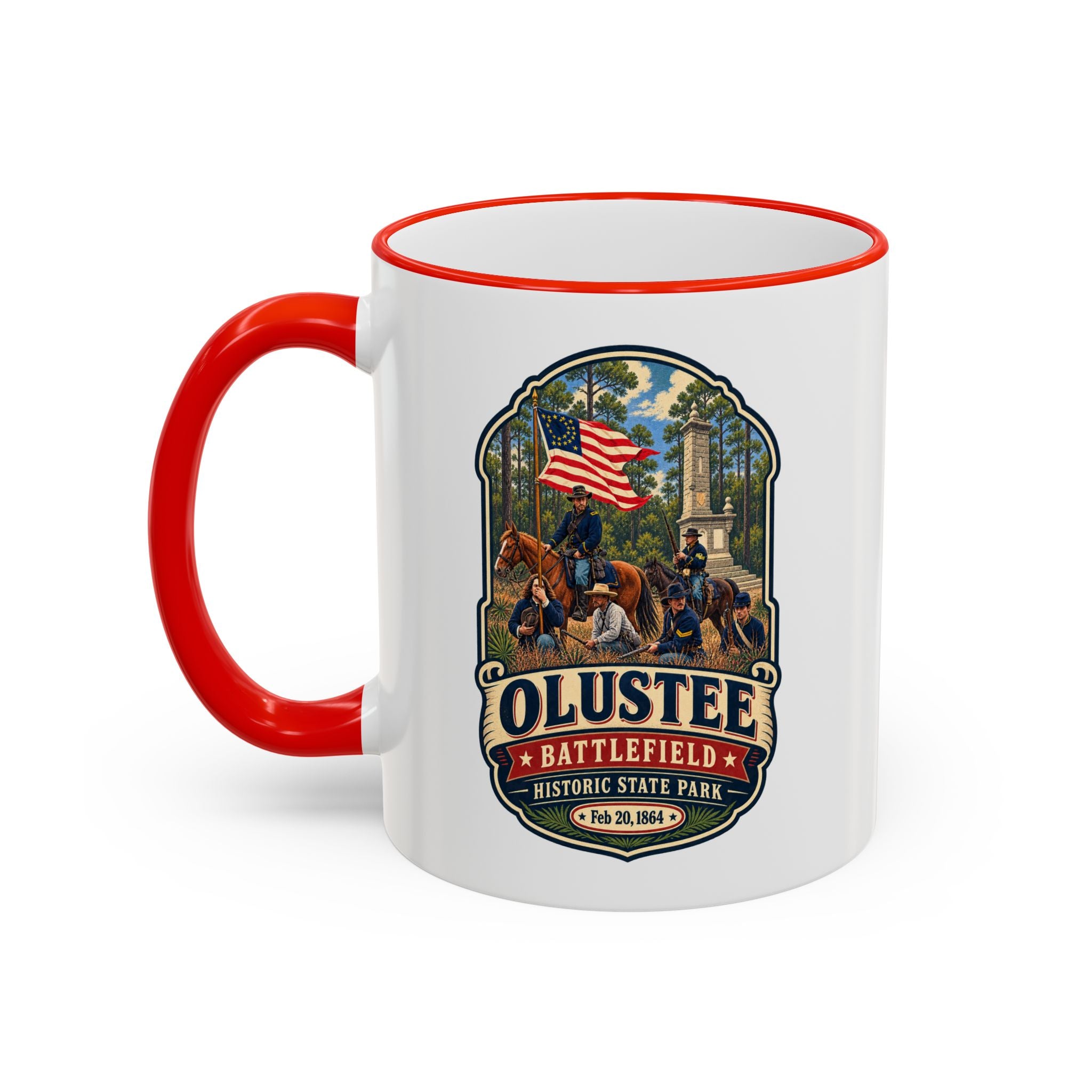 Olustee Battlefield Accent Rim & Handle 11oz/15oz