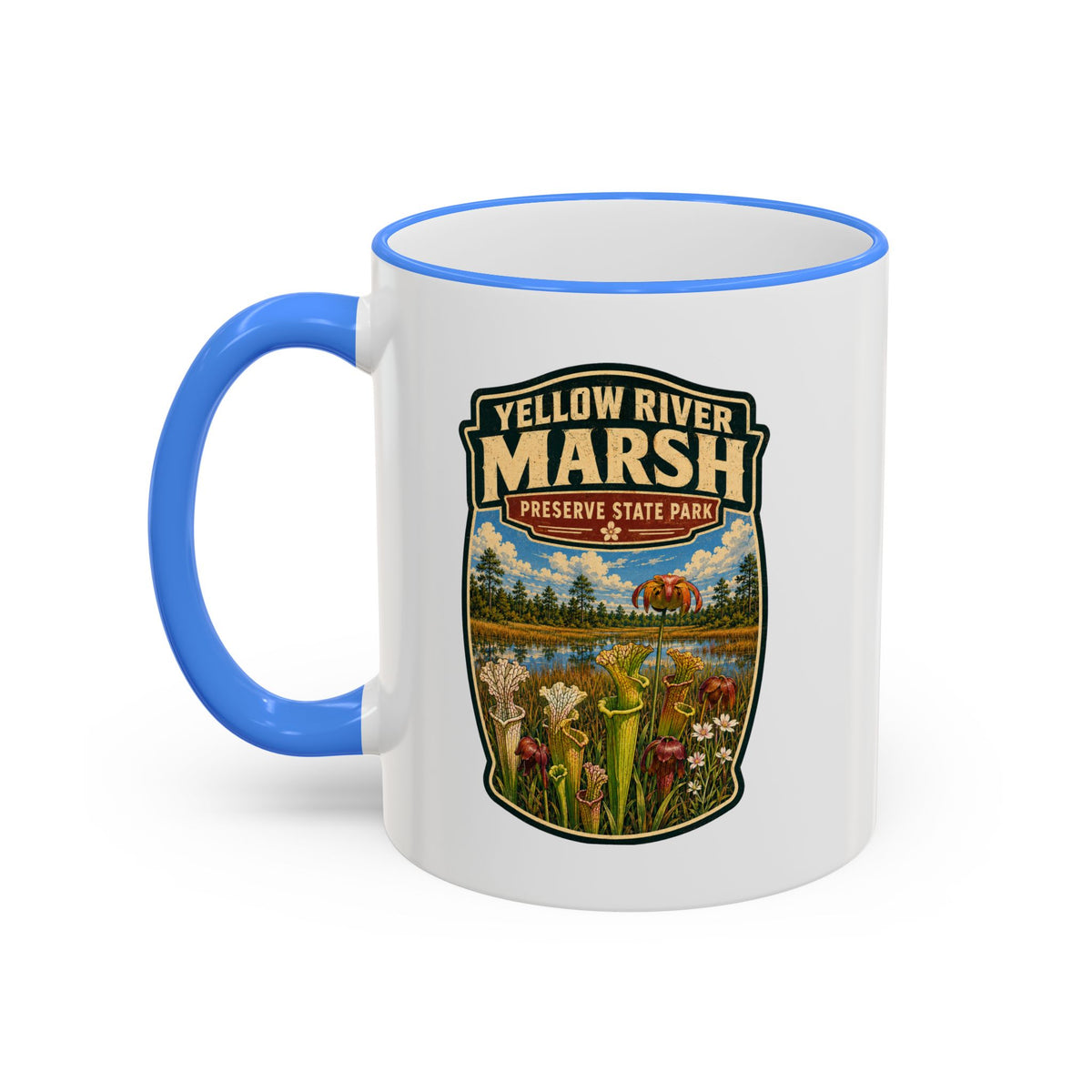 Yellow River Marsh — Accent Rim & Handle 11oz/15oz