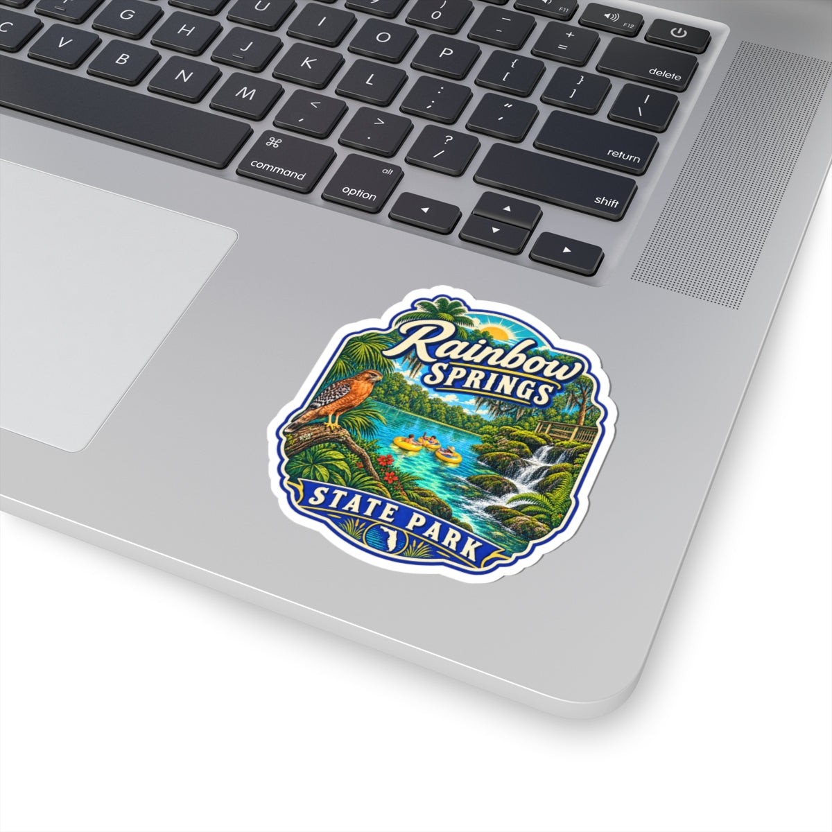 Rainbow Springs State Park Sticker — Vintage Nature Park Decal