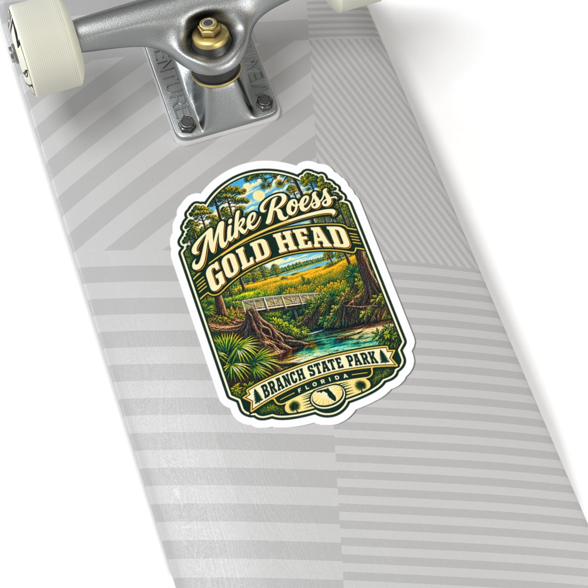 Gold Head State Park Scenic Sticker — Mike Roess Branch Park, Florida
