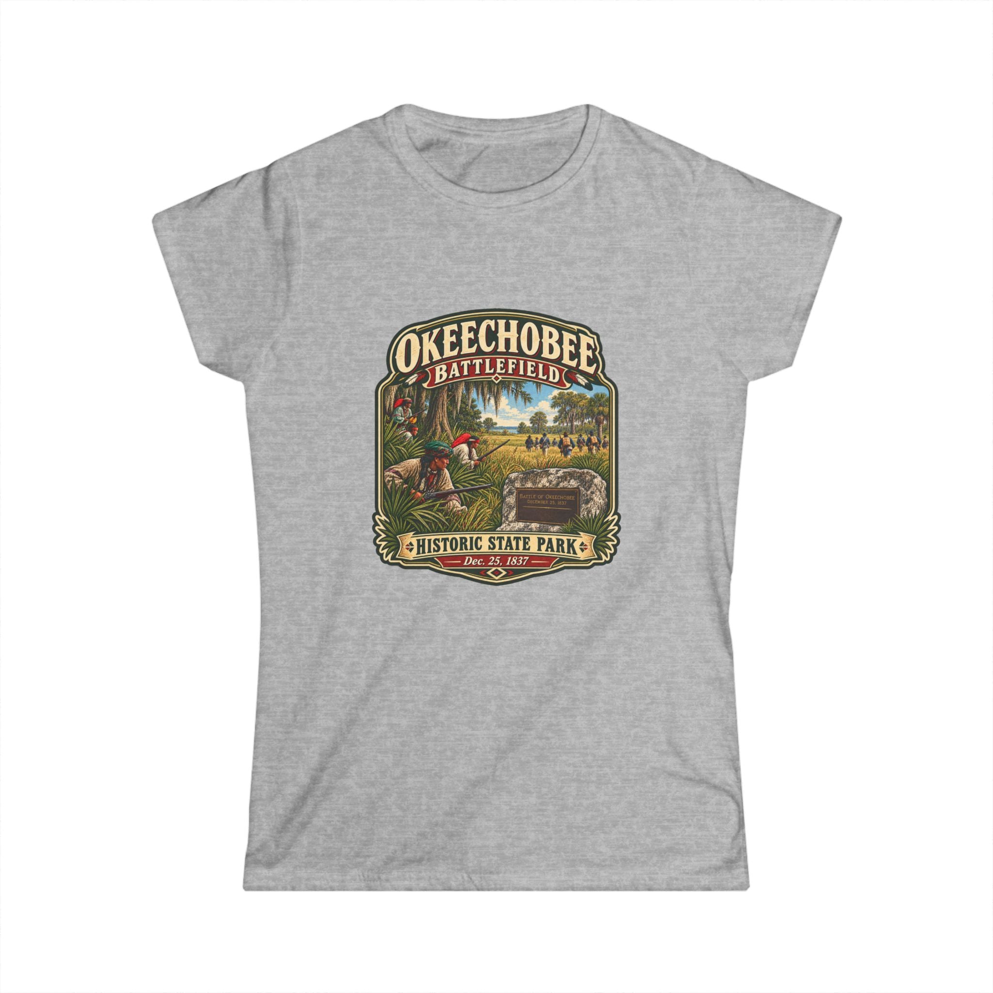 Okeechobee Battlefield- Vintage Tee