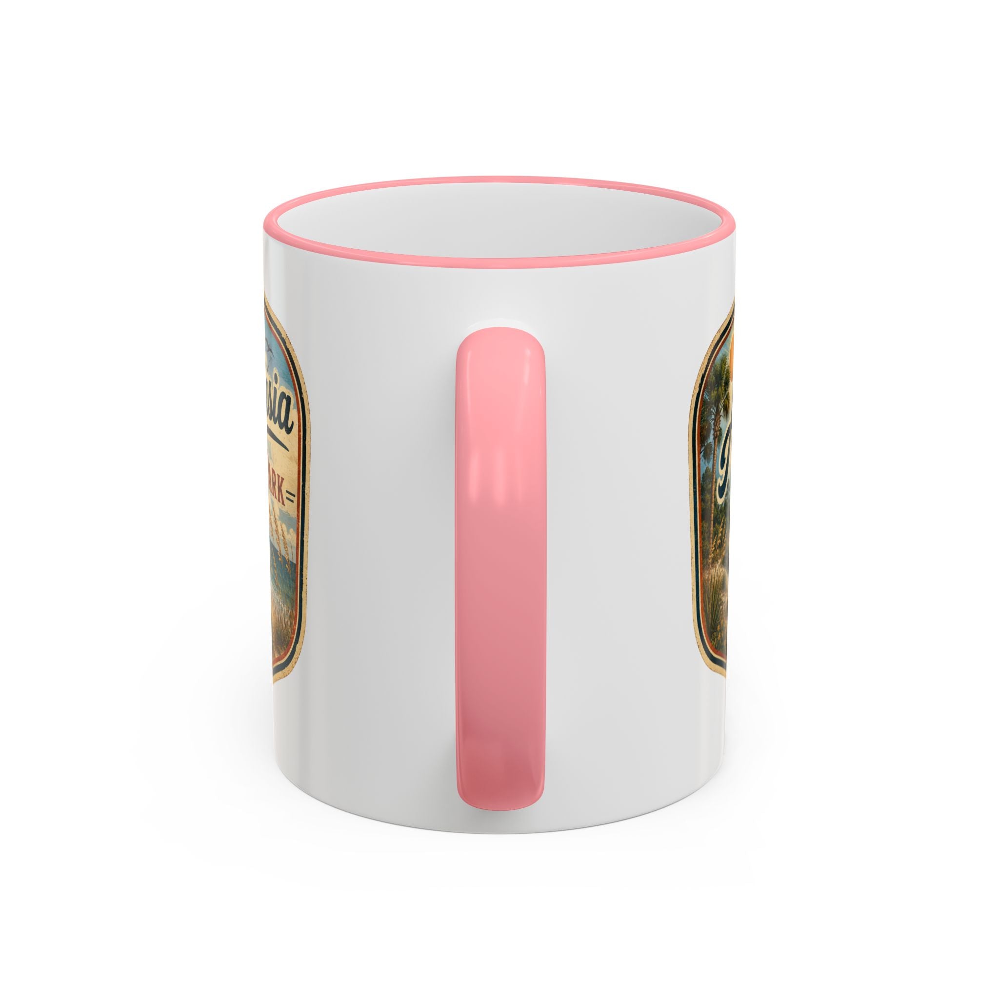 Anastasia Vintage Mug — Accent Rim & Handle 11oz/15oz