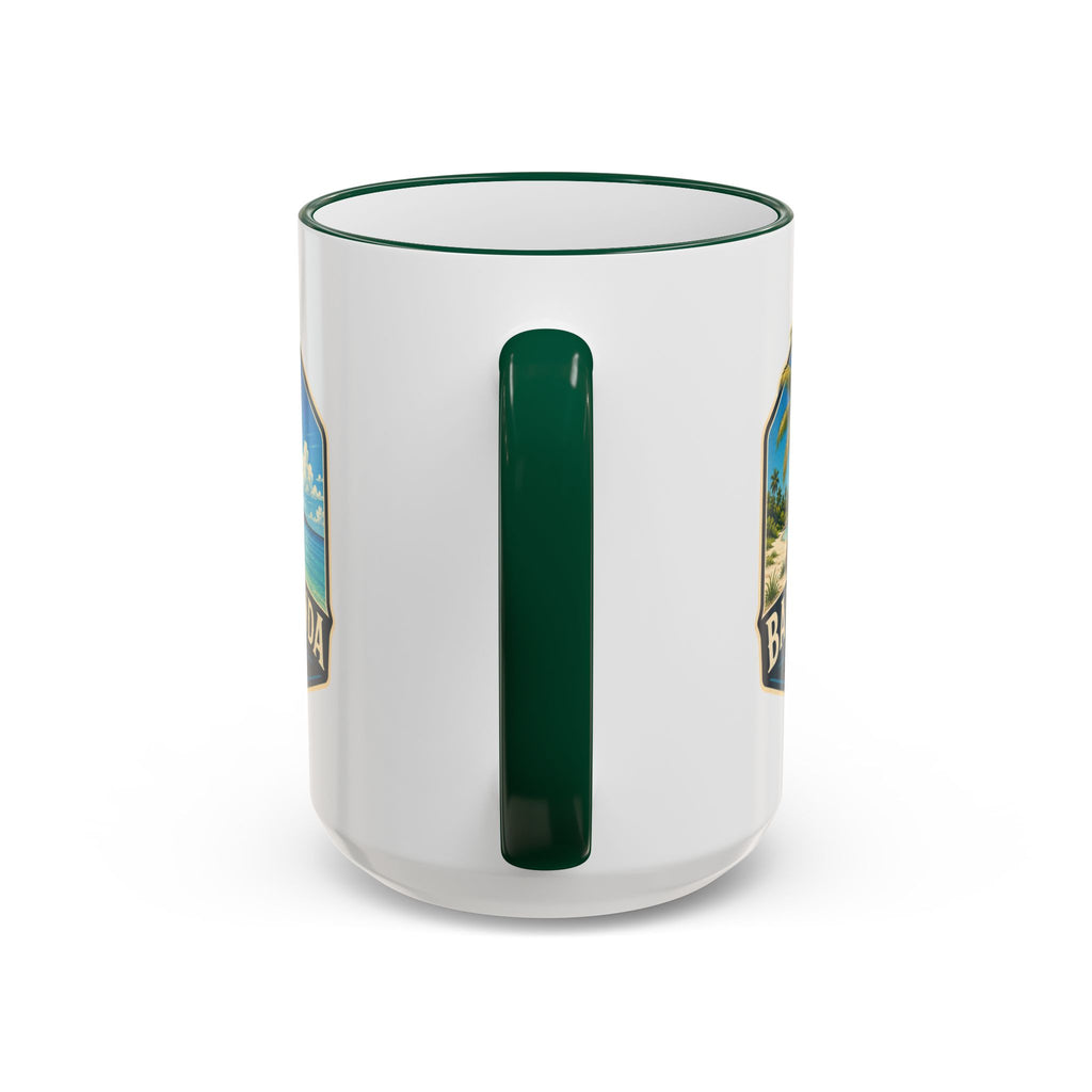 Bahia Honda Vintage Mug — Accent Rim & Handle 11oz/15oz