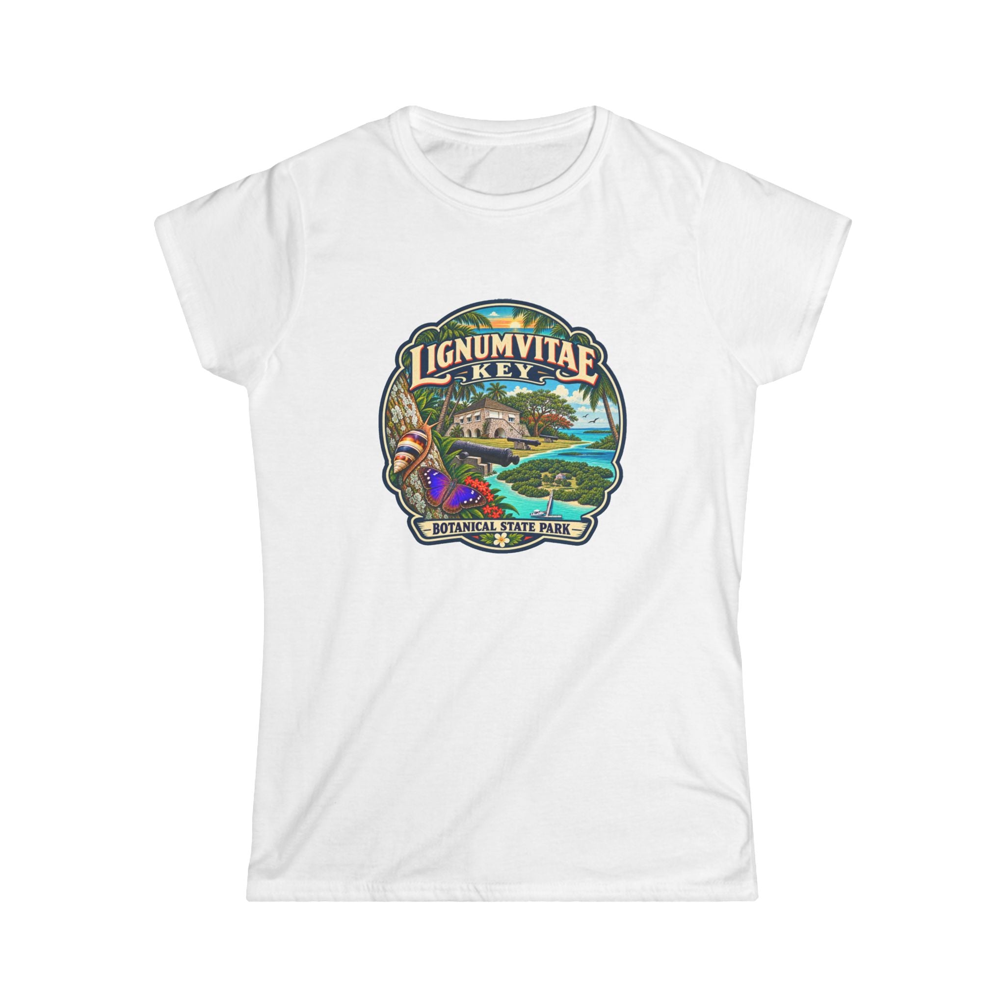 Lignumvitae Key- Vintage Tee