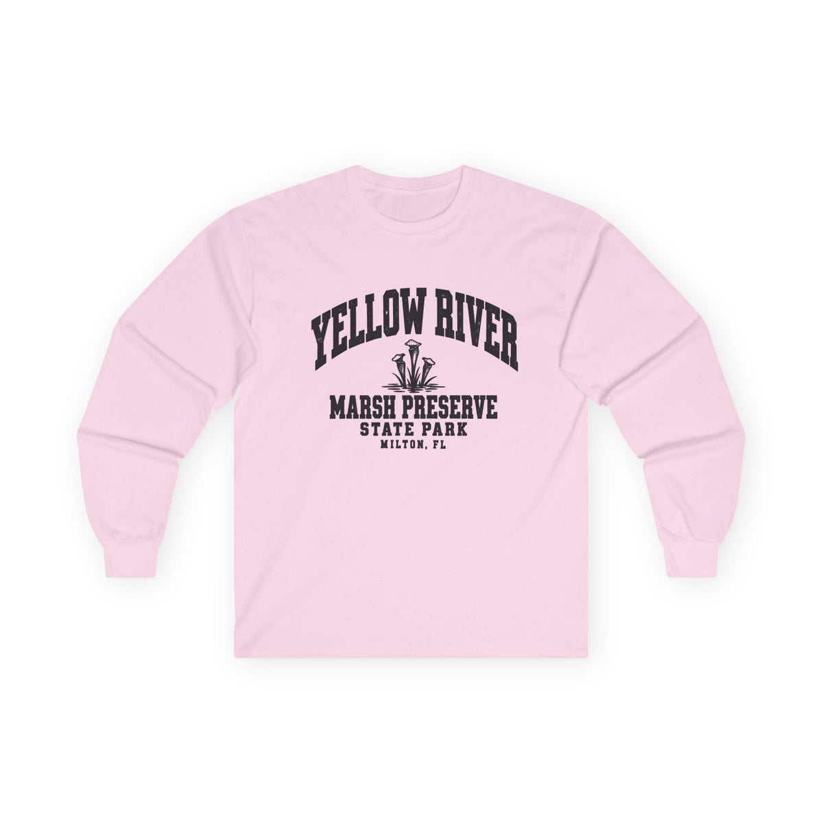 Yellow River Marsh Preserve State Park Logo- Long Sleeve Tee