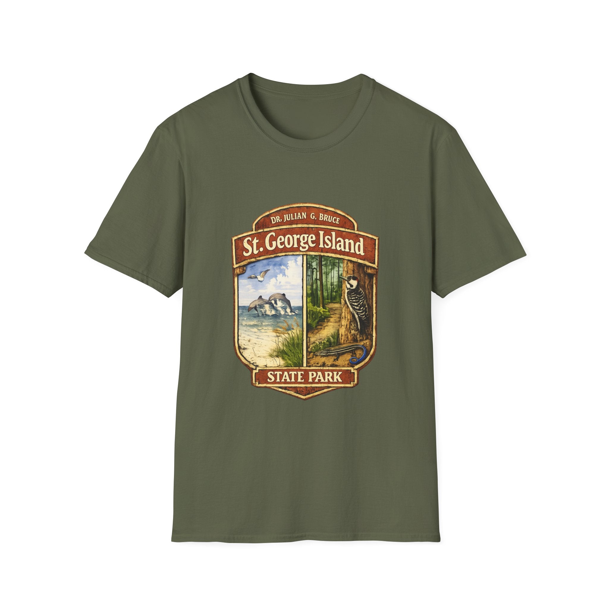 St. George Island- Retro Tee