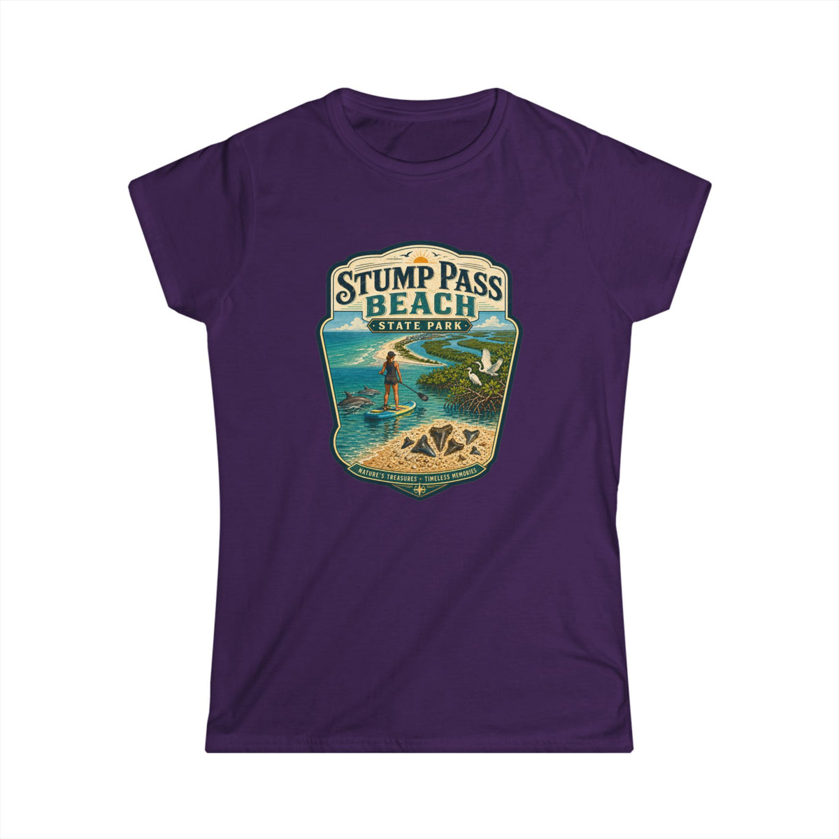Stump Pass Beach- Vintage Tee