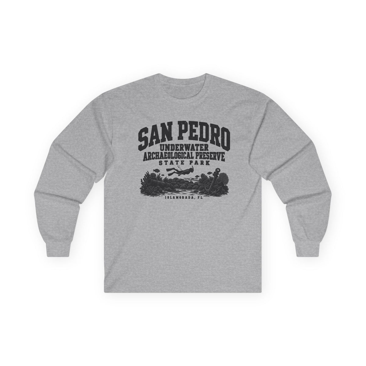 San Pedro Underwater Archaeological Preserve- Long Sleeve Tee