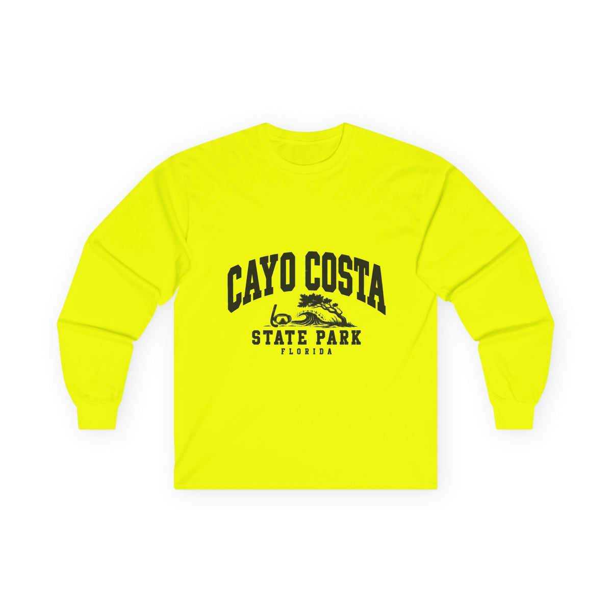 Cayo Costa State Park Vintage Logo- Long Sleeve Tee