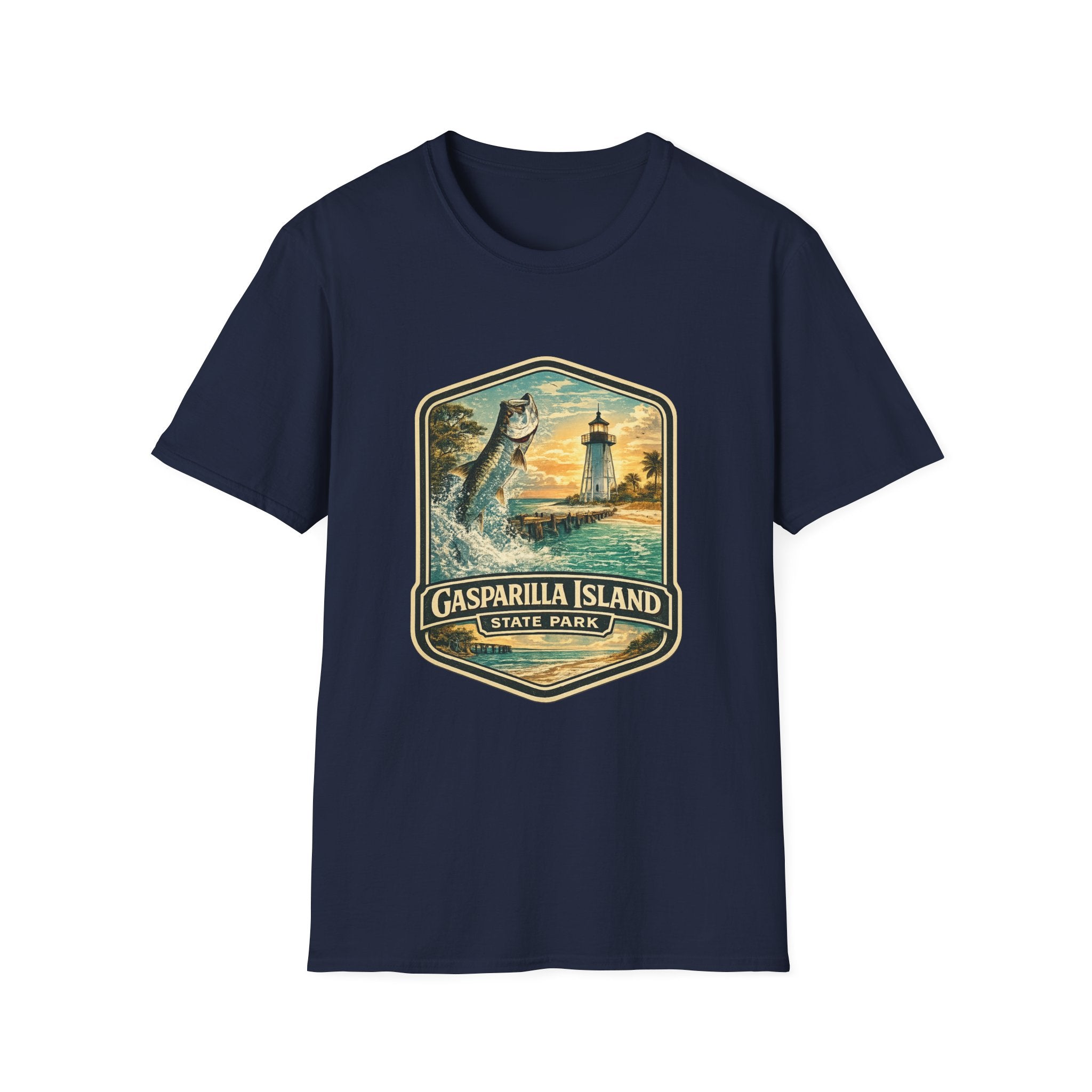 Gasparilla Island- Retro Tee