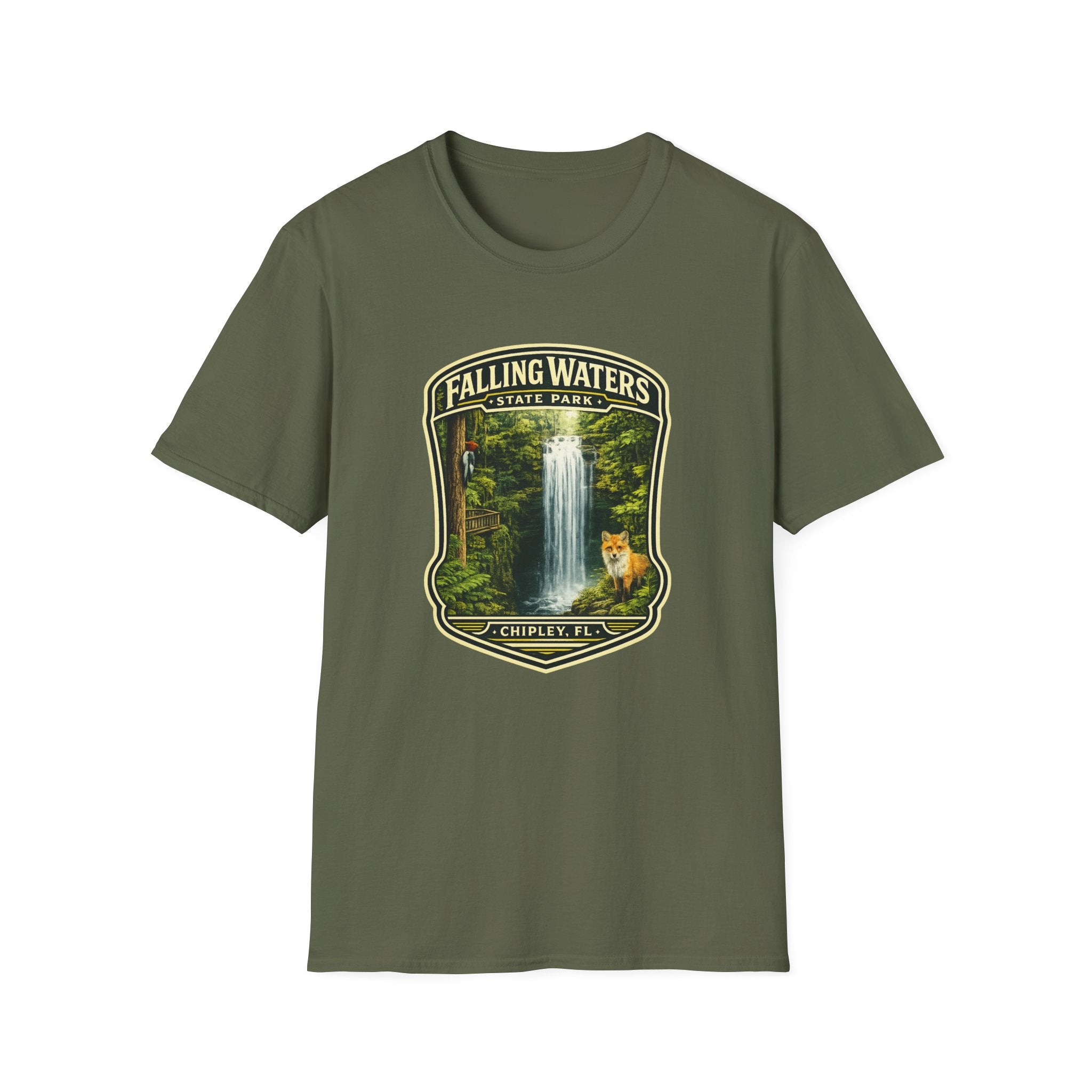 Falling Waters- Retro Tee