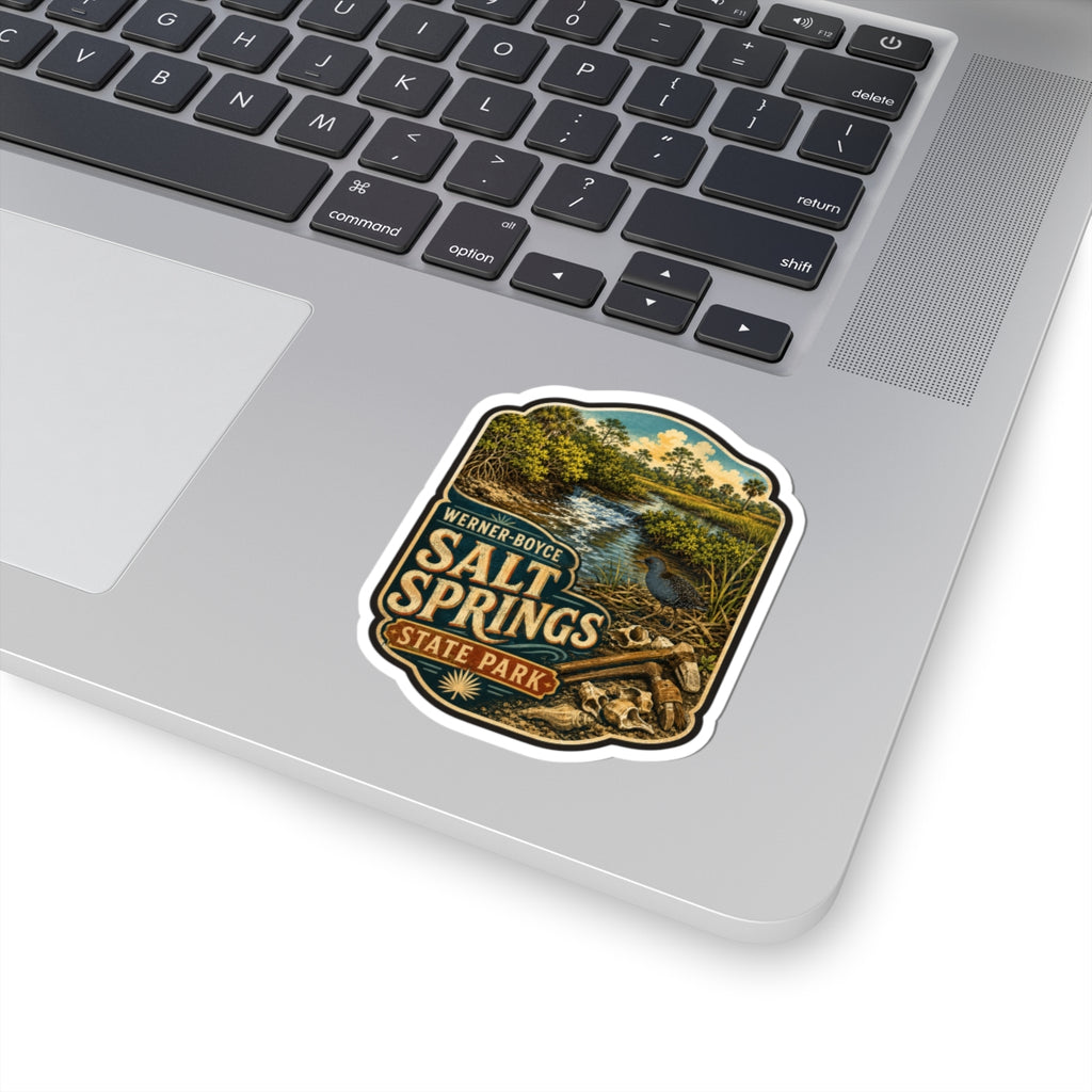 Salt Springs State Park Sticker — Vintage Nature Park Decal