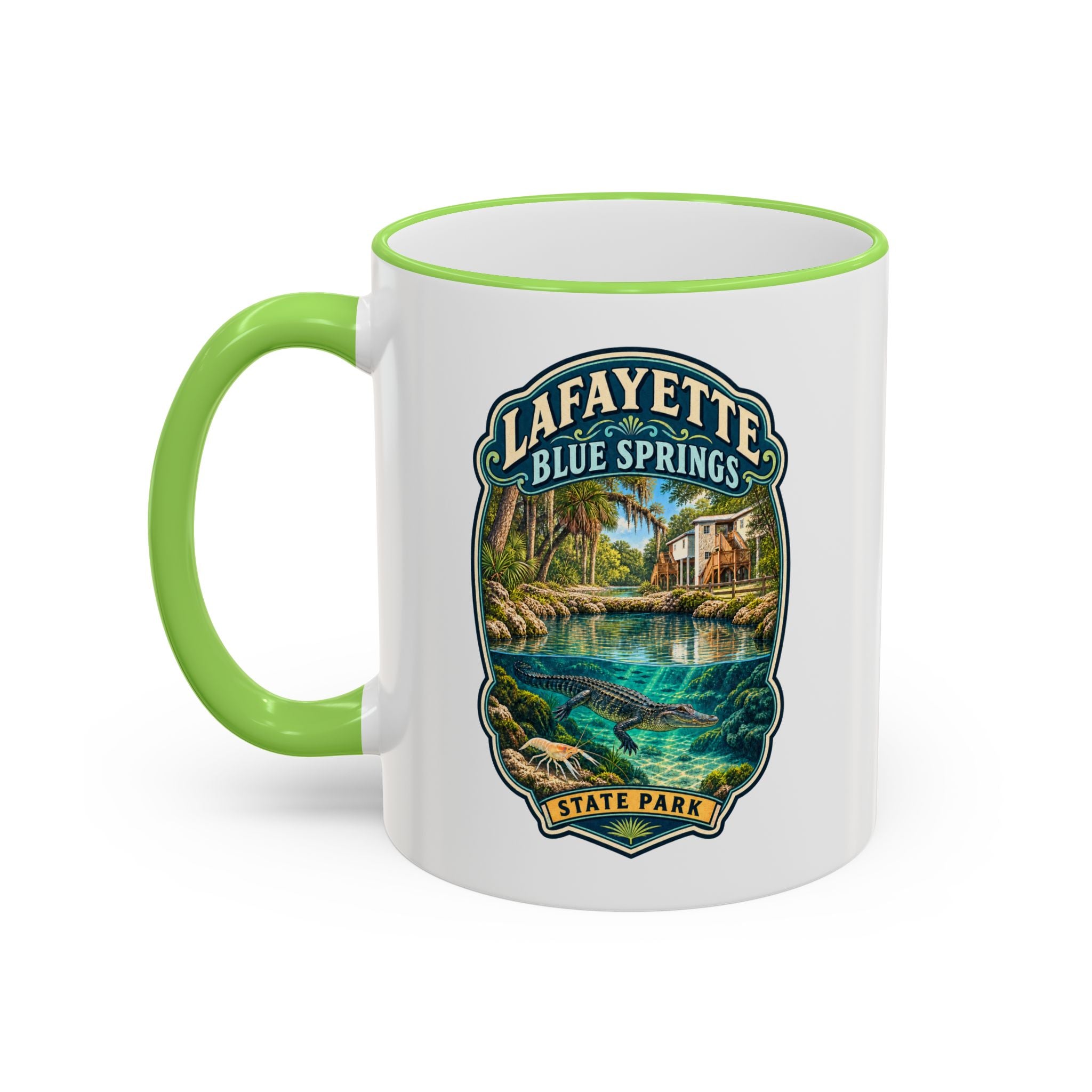 Lafayette Blue Springs Accent Rim & Handle 11oz/15oz