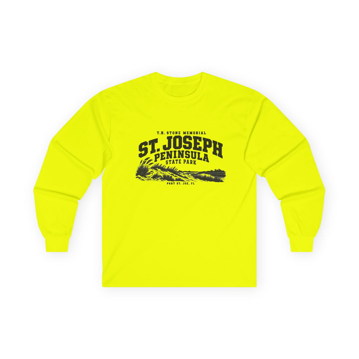 T.H. Stone Memorial St. Joseph Peninsula State Park Logo- Long Sleeve Tee
