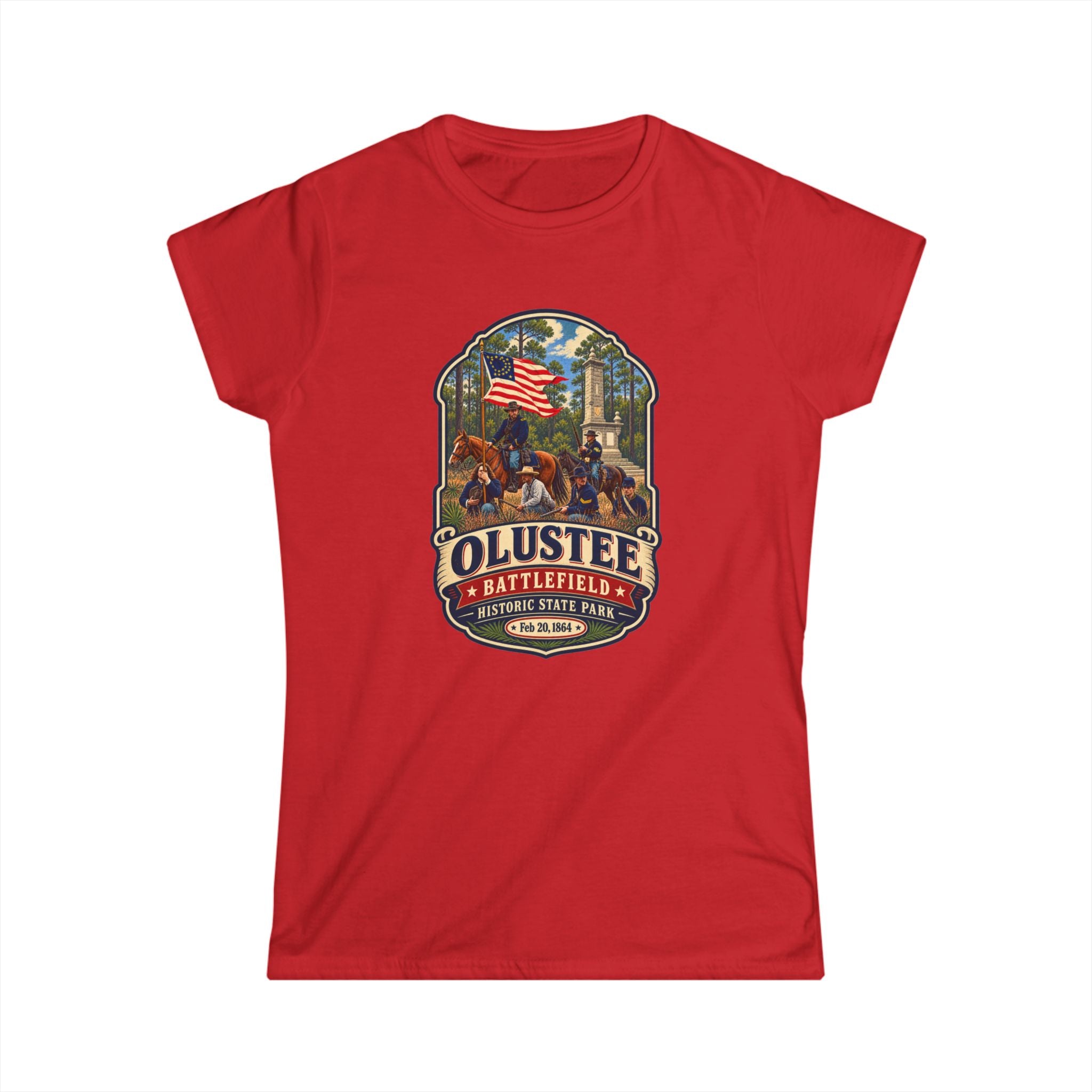 Olustee Battlefield- Vintage Tee