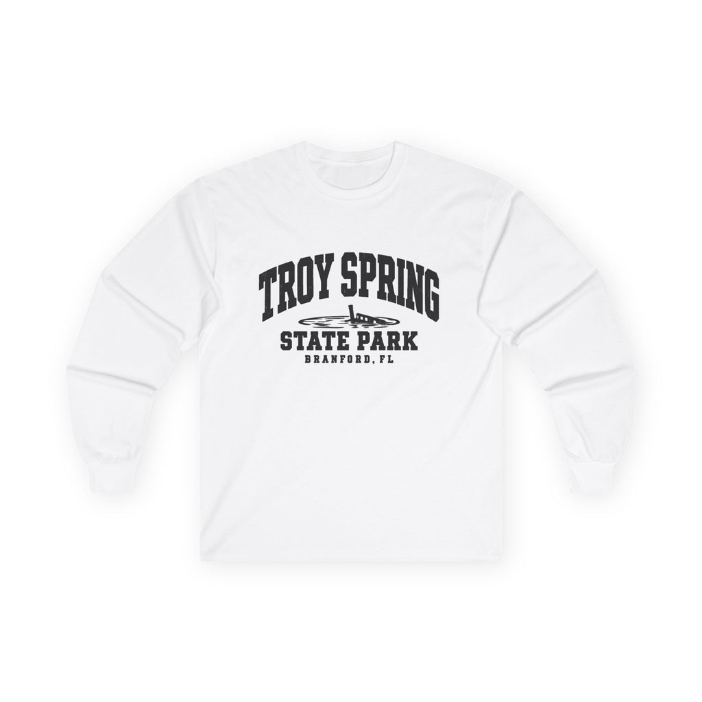 Troy Spring State Park Vintage Logo- Long Sleeve Tee