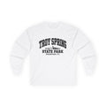 Troy Spring State Park Vintage Logo- Long Sleeve Tee