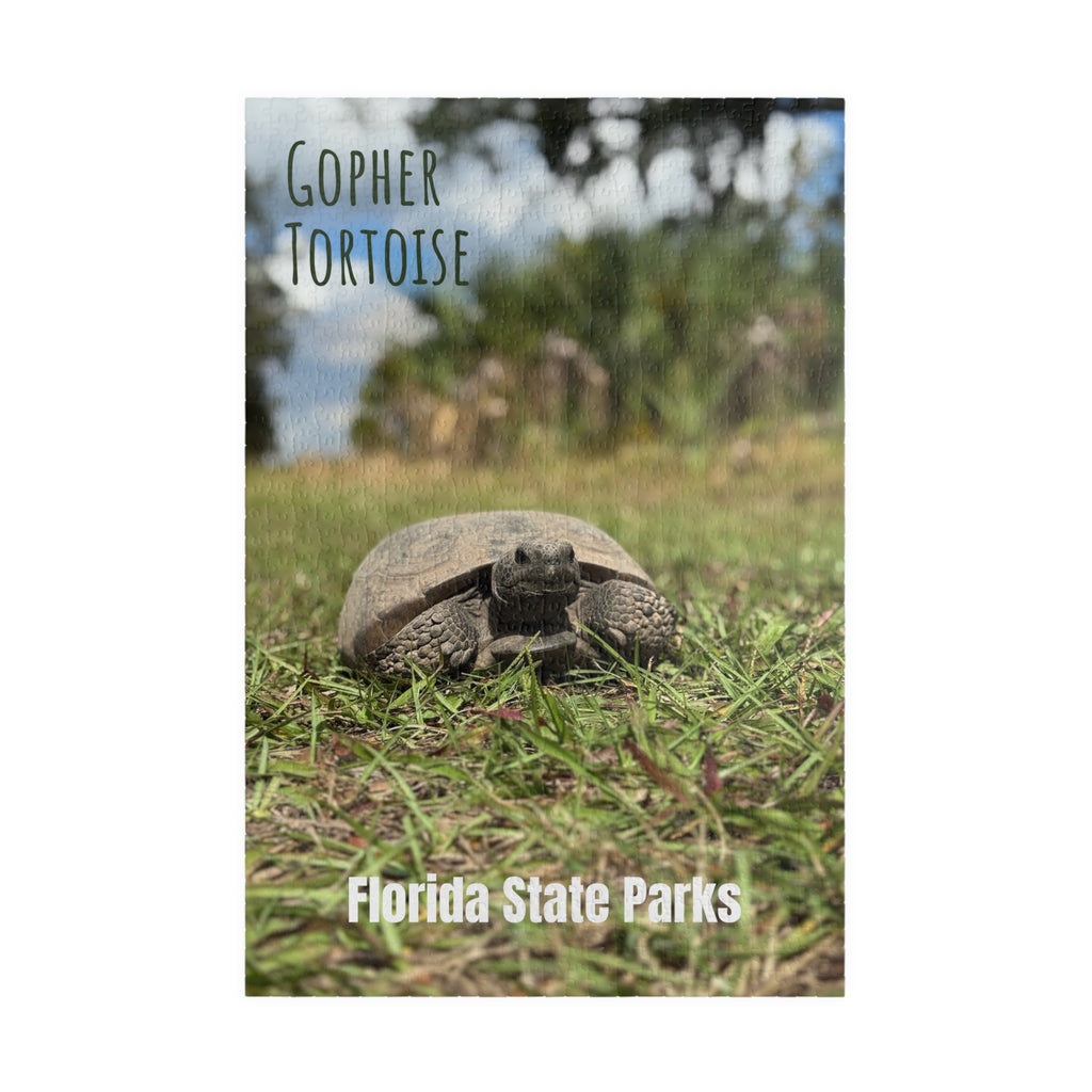 Gopher Tortoise Puzzle - Customizable 520/1014-Pieces