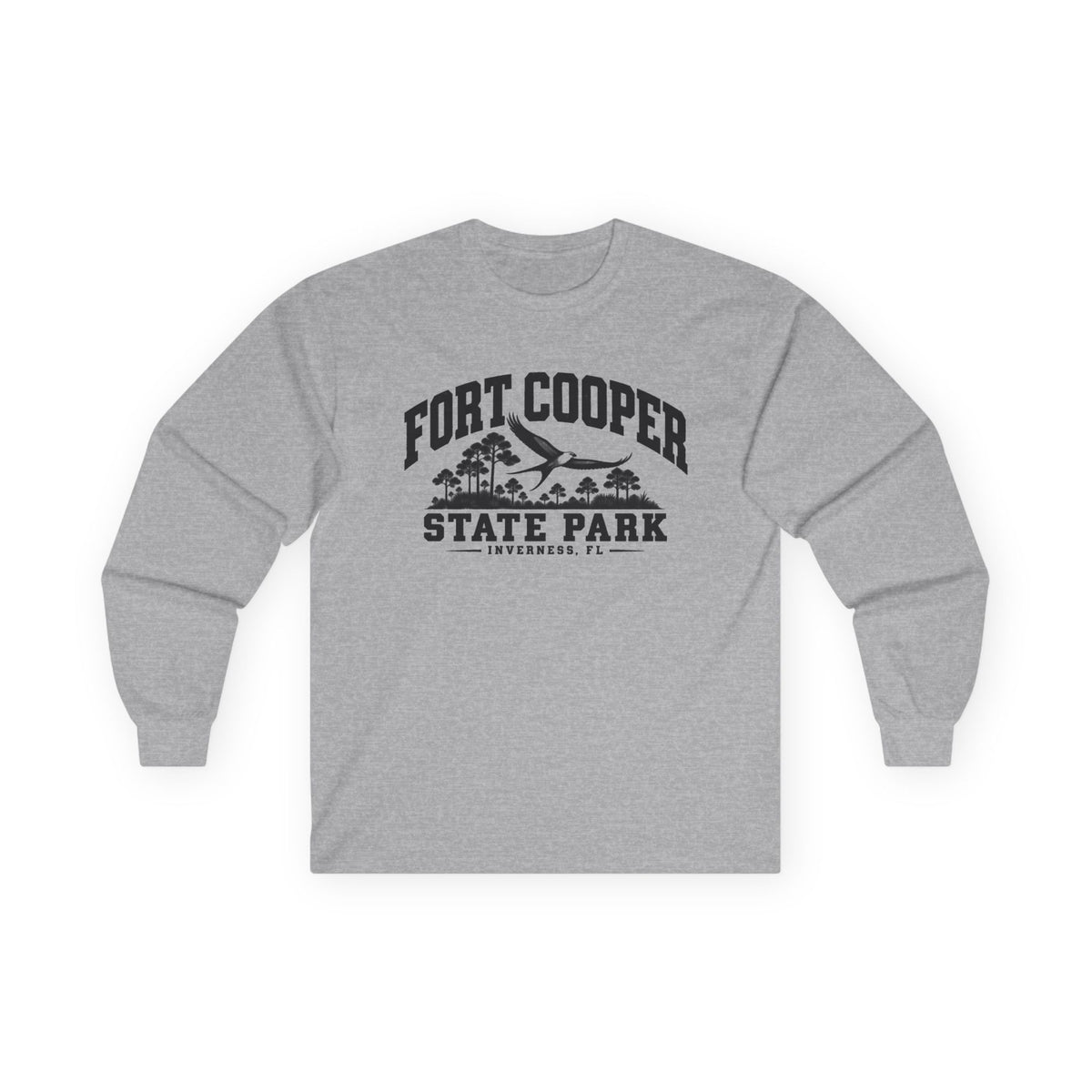 Fort Cooper State Park Logo- Long Sleeve Tee