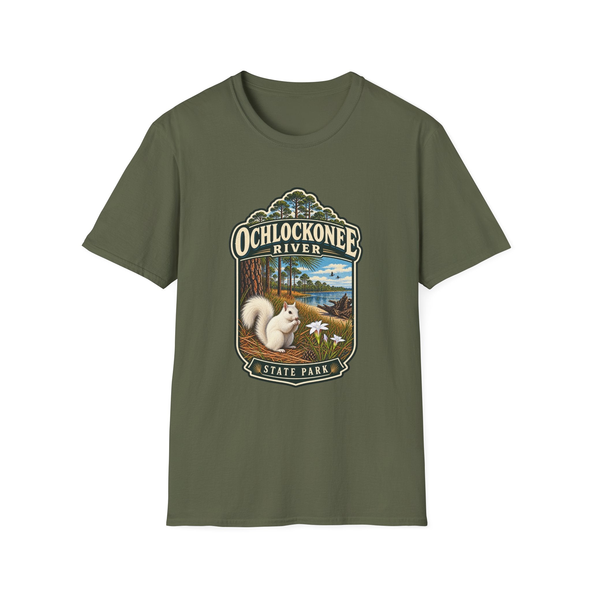 Ochlockonee River- Retro Tee