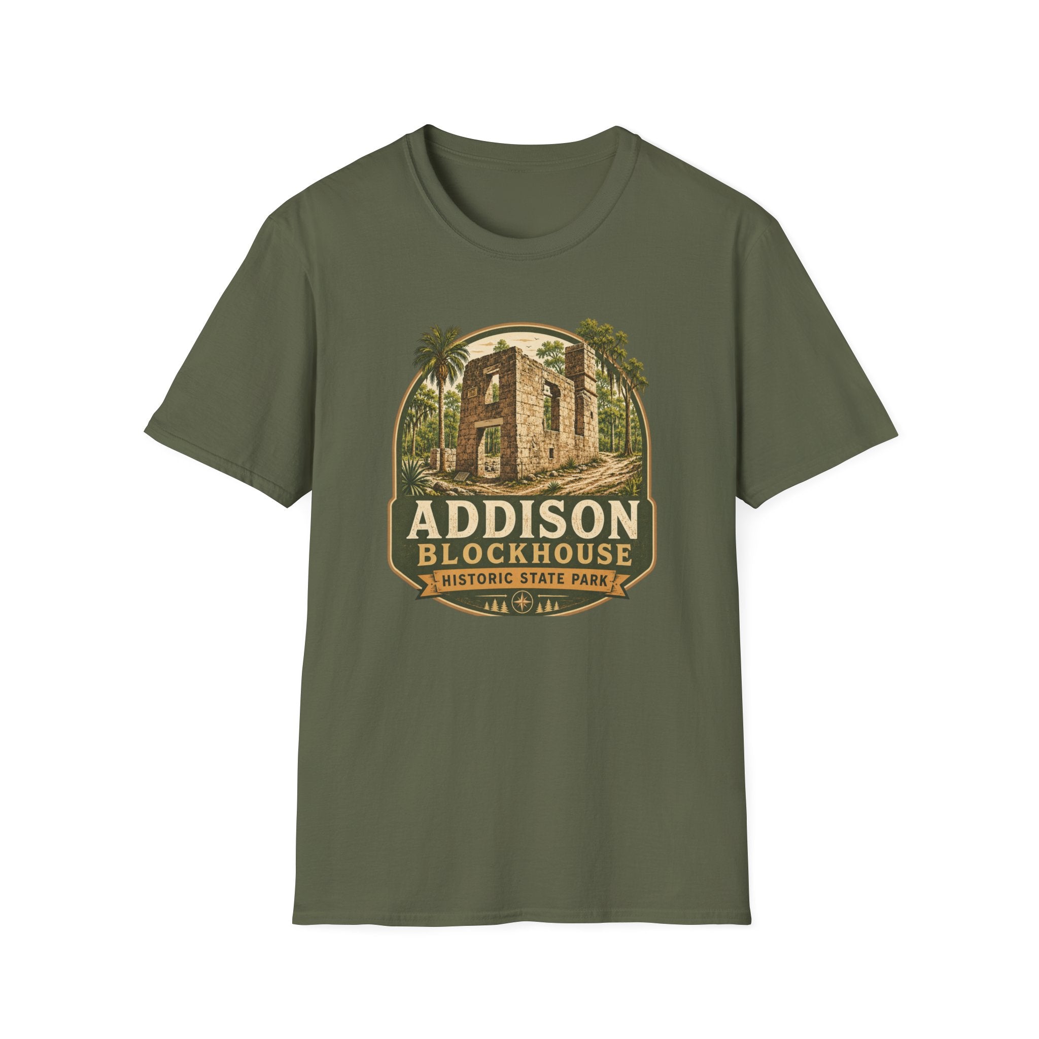 Addison Blockhouse — Retro Tee