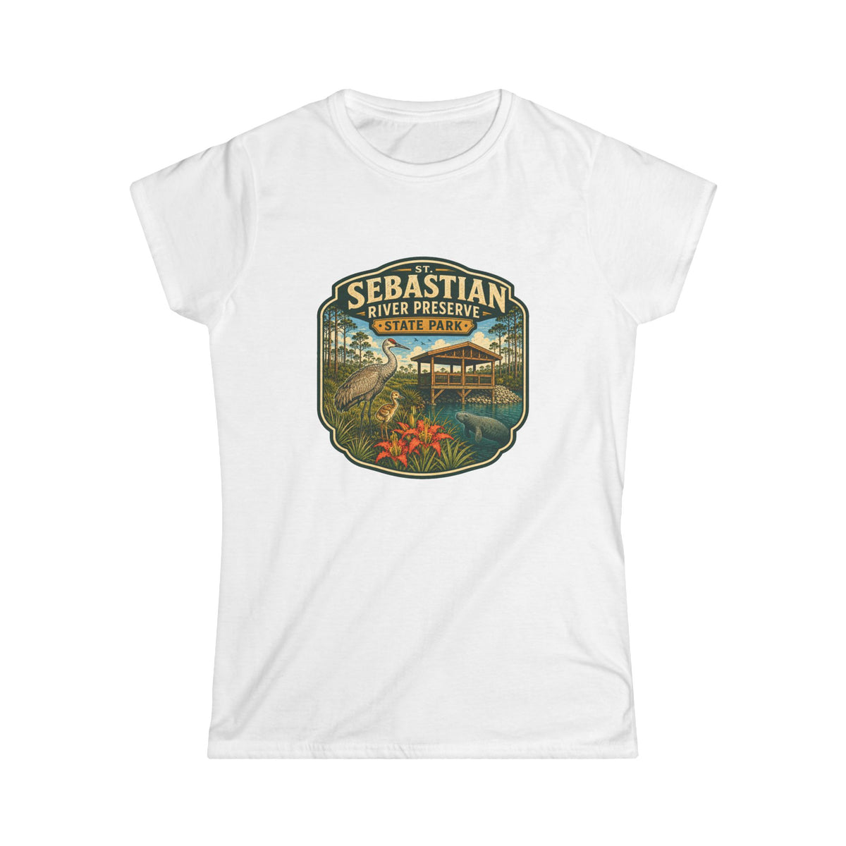 St. Sebastian River- Vintage Tee